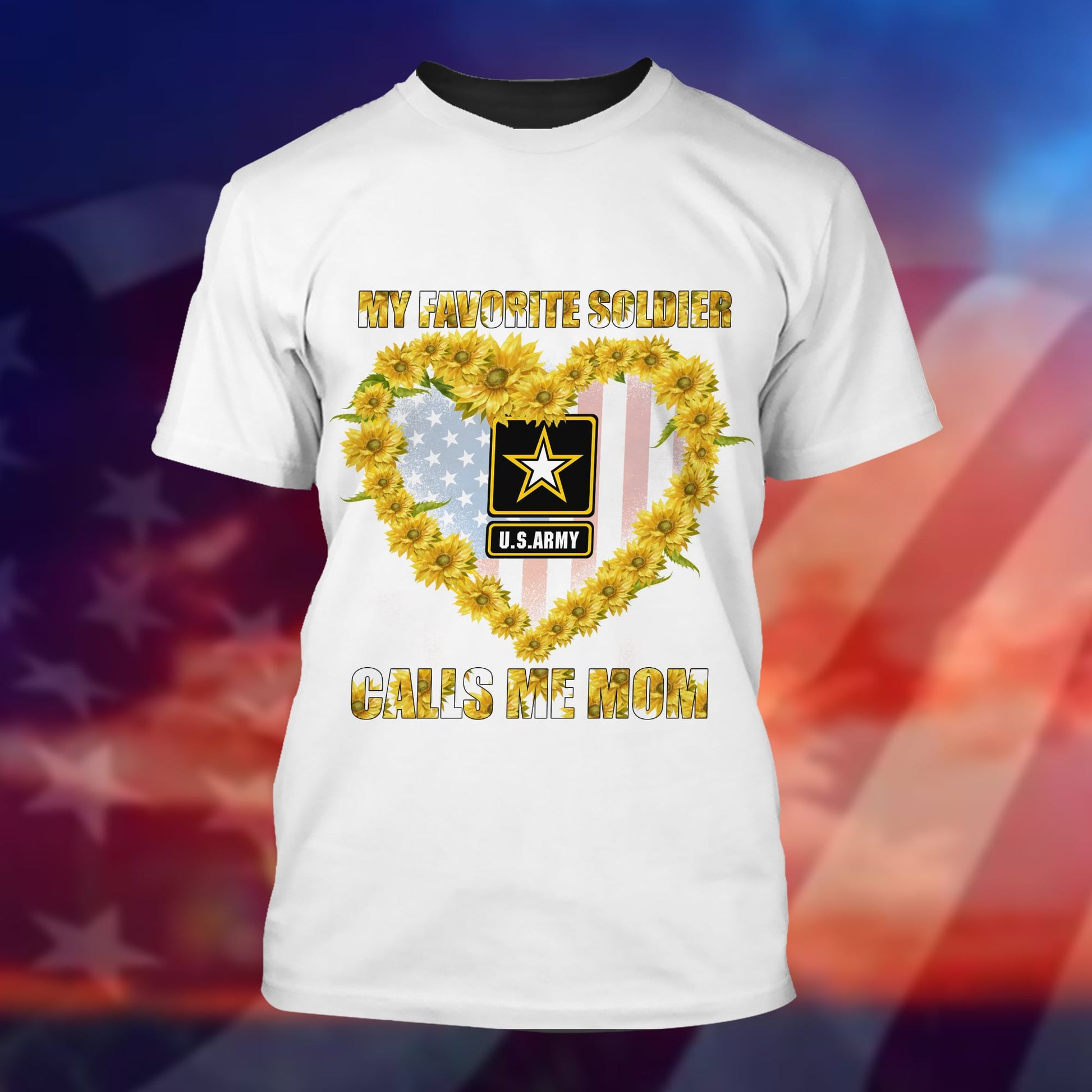 Unique My Favorite Soldier Call Me Mom T-Shirt PVC260302