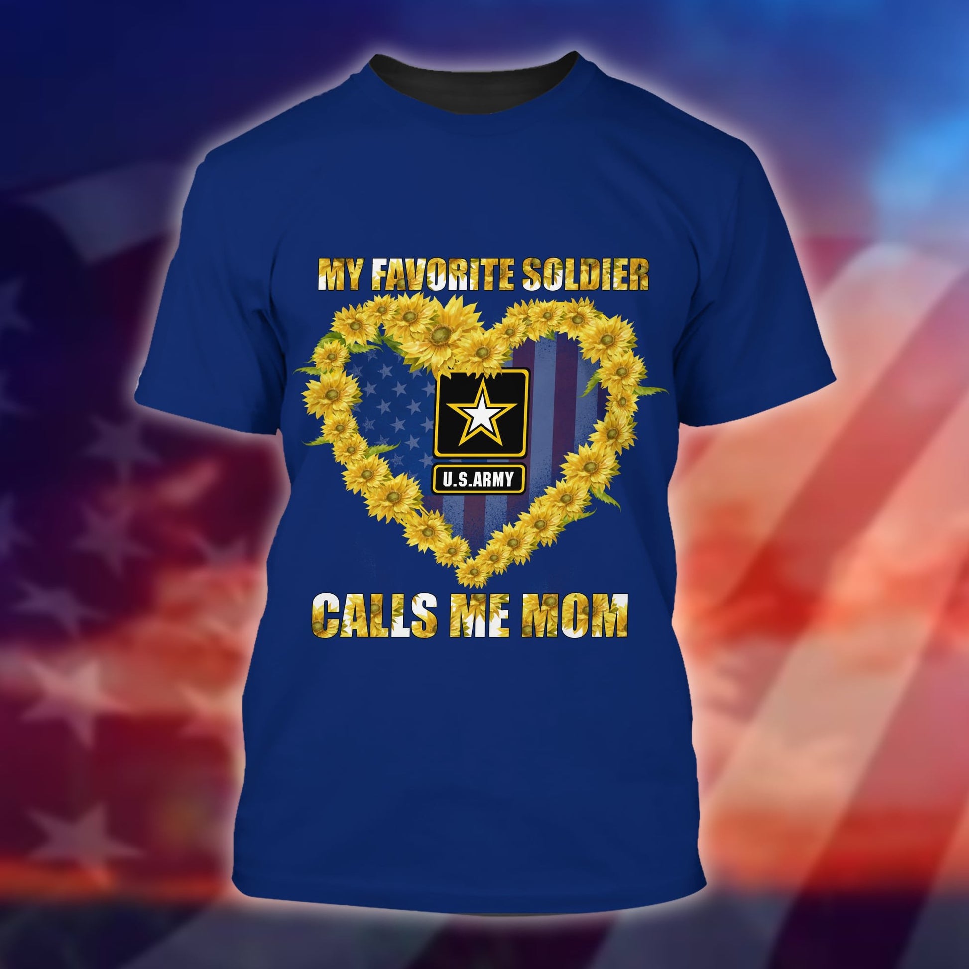 Unique My Favorite Soldier Call Me Mom T-Shirt PVC260302