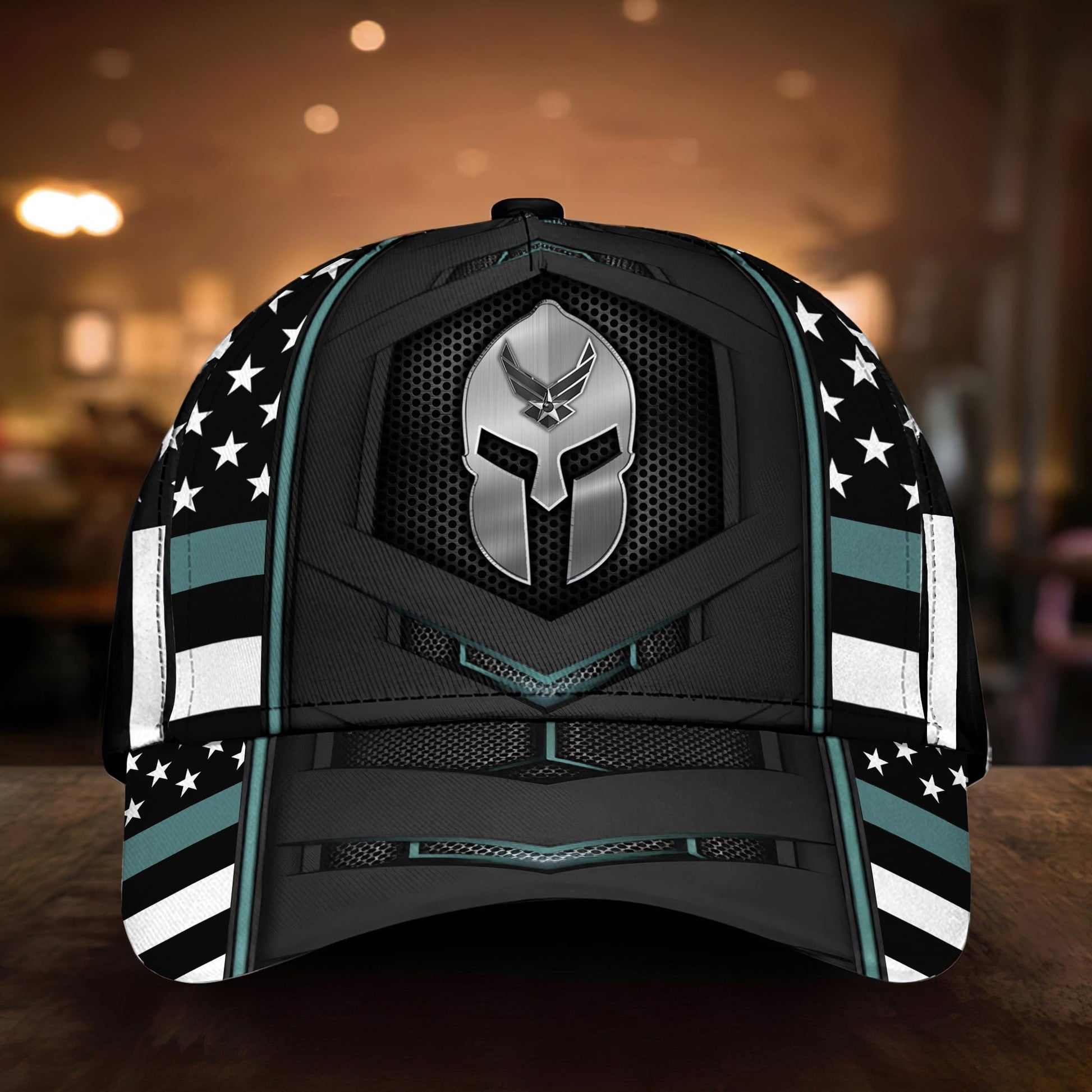 Unique U.S Multiple Service Veteran 3D Cap PVC050302