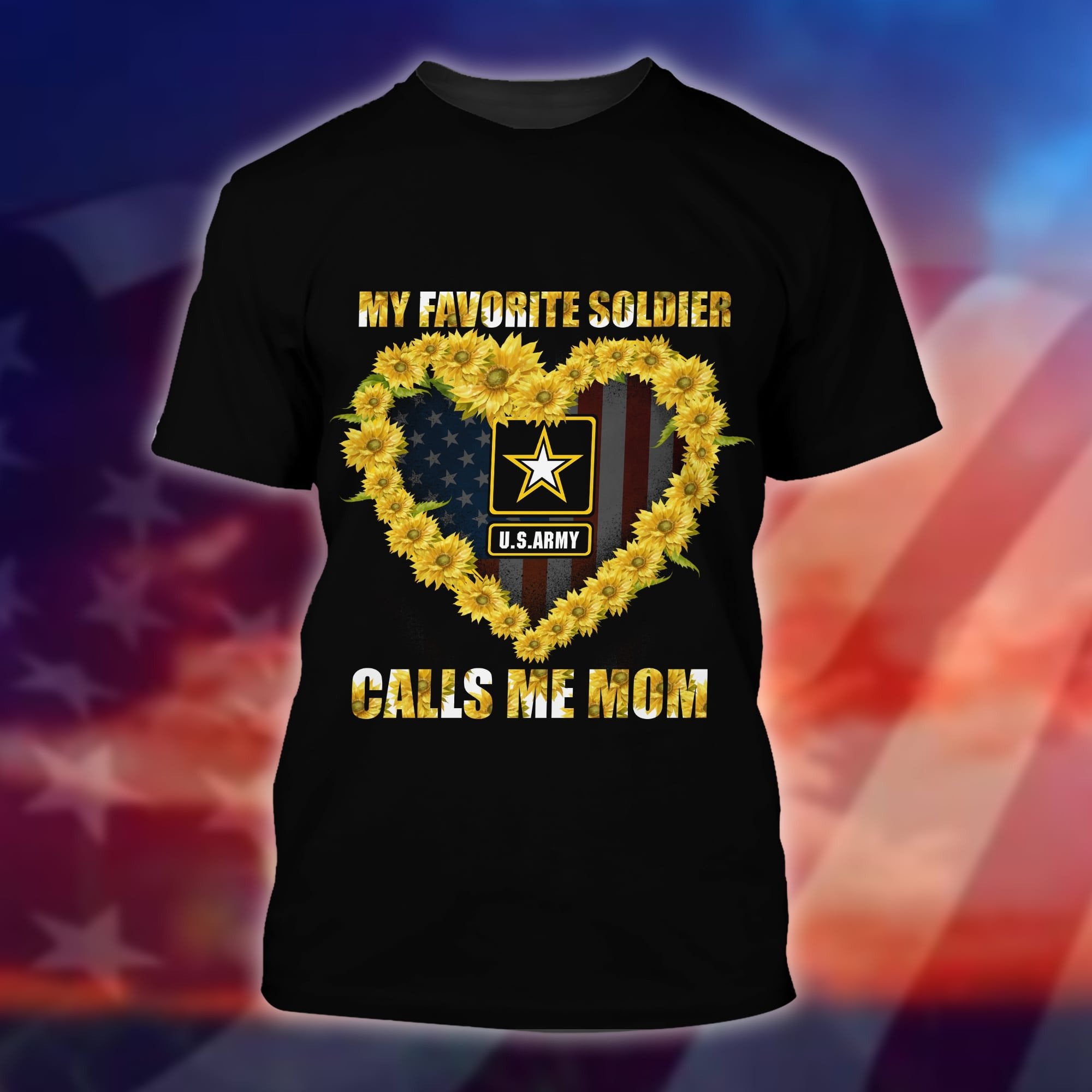 Unique My Favorite Soldier Call Me Mom T-Shirt PVC260302