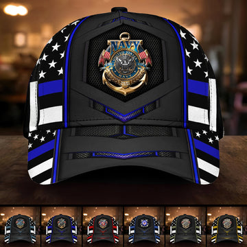 Premium U.S Multiple Service Veteran 3D Cap PVC030301