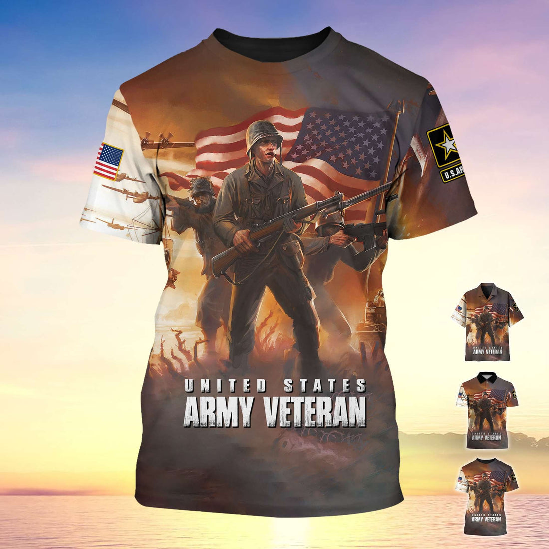 Premium U.S Army Veteran T-Shirt YL97.200402
