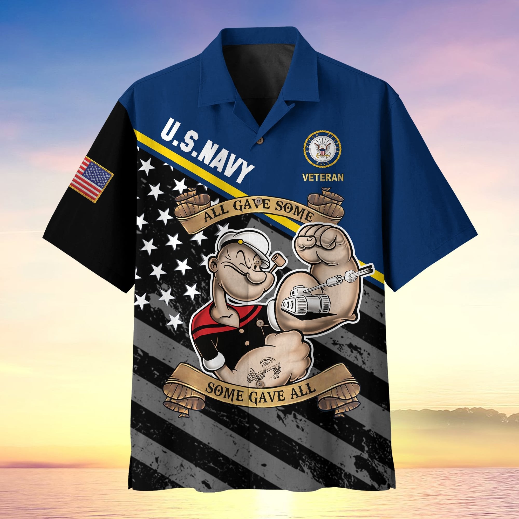 Premium U.S Navy Veteran Hawaii Shirt PVC260404