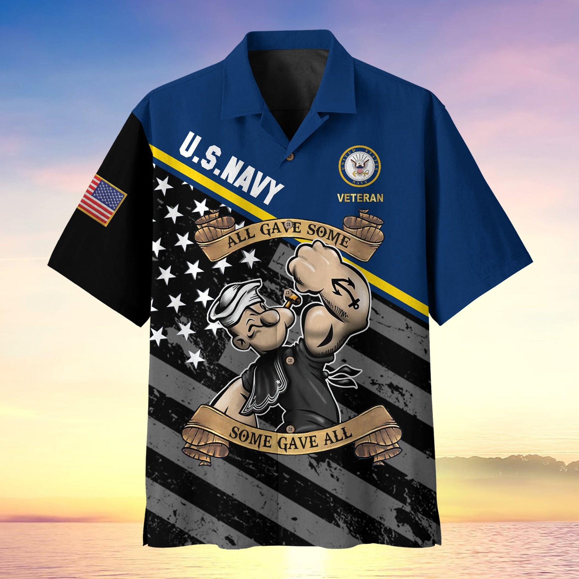Premium U.S Navy Veteran Hawaii Shirt PVC260404