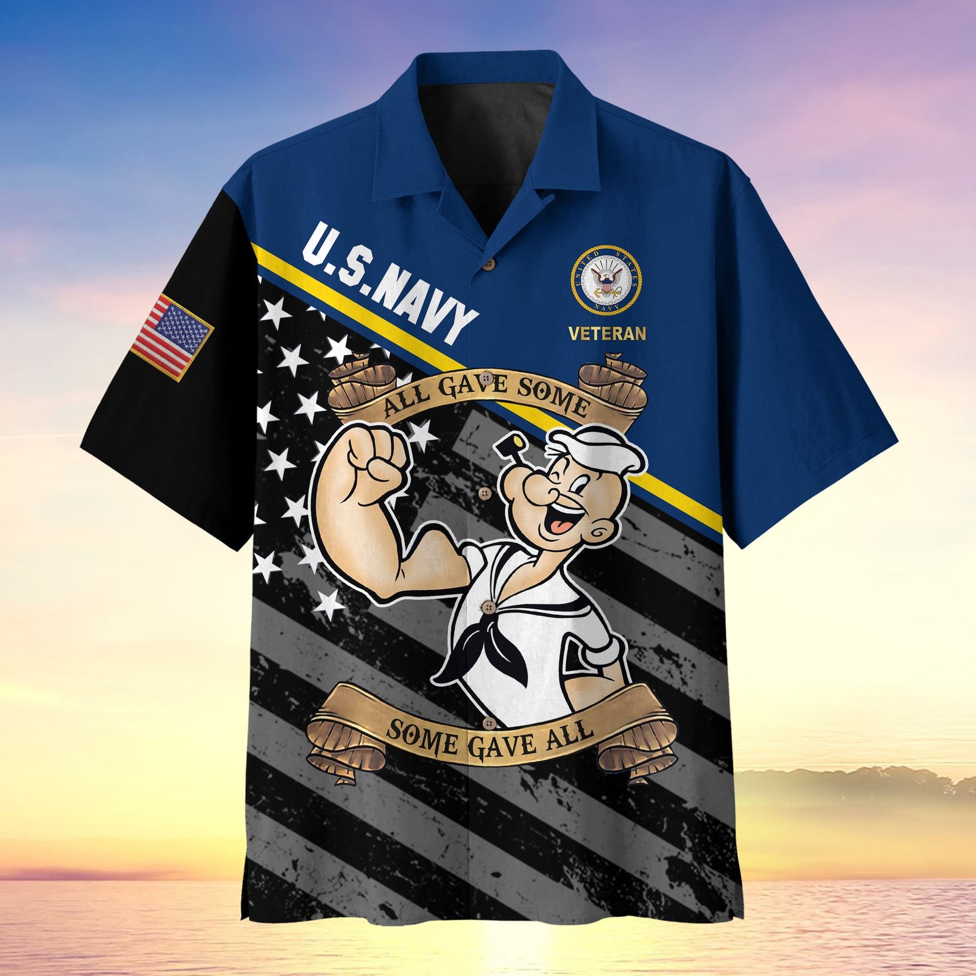 Premium U.S Navy Veteran Hawaii Shirt PVC260404