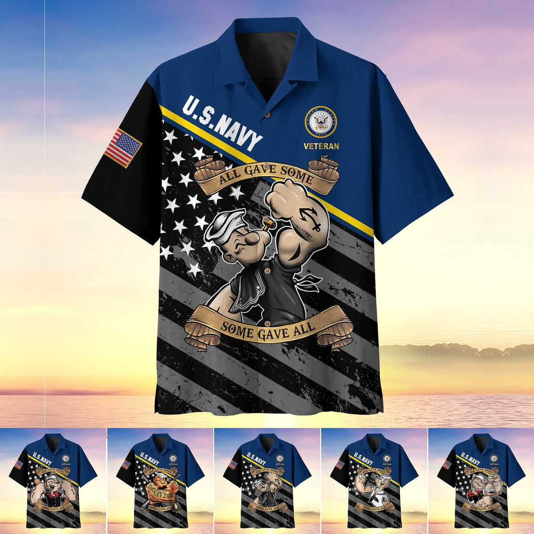 Premium U.S Navy Veteran Hawaii Shirt PVC260404
