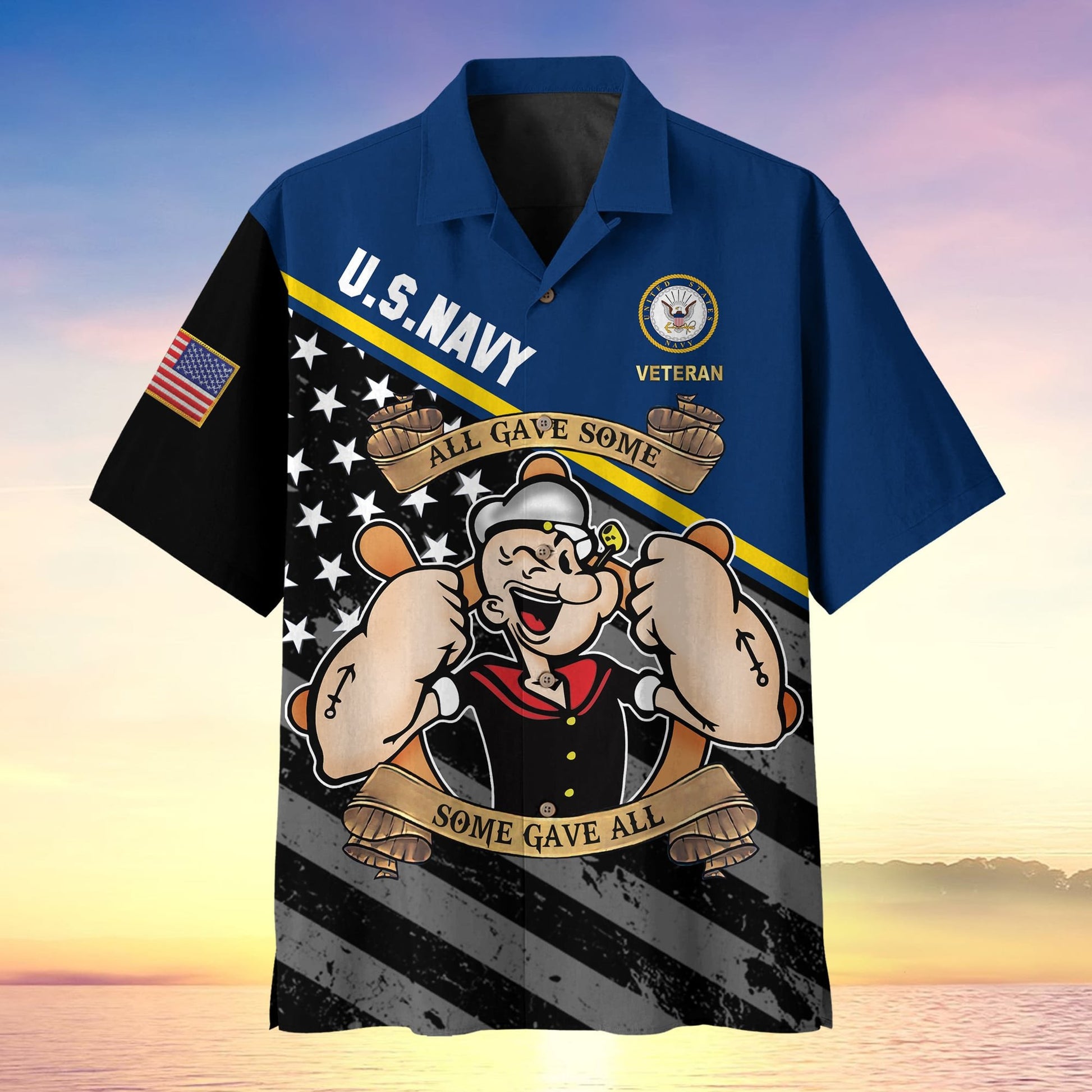 Premium U.S Navy Veteran Hawaii Shirt PVC260404