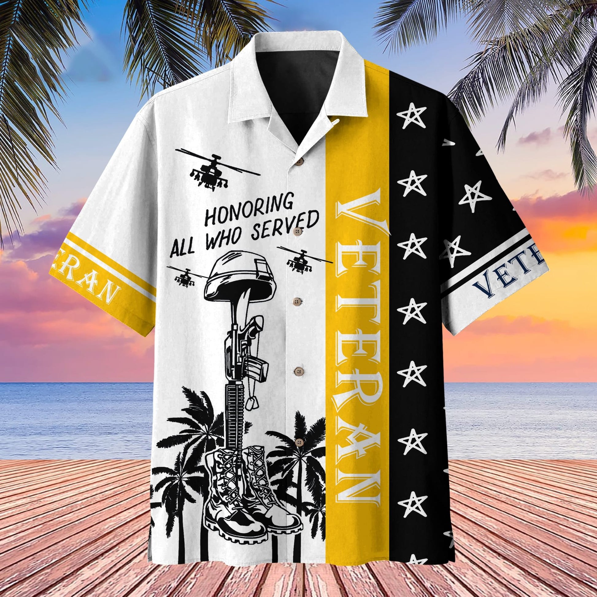Premium U.S Veteran Hawaii Shirt PVC100502