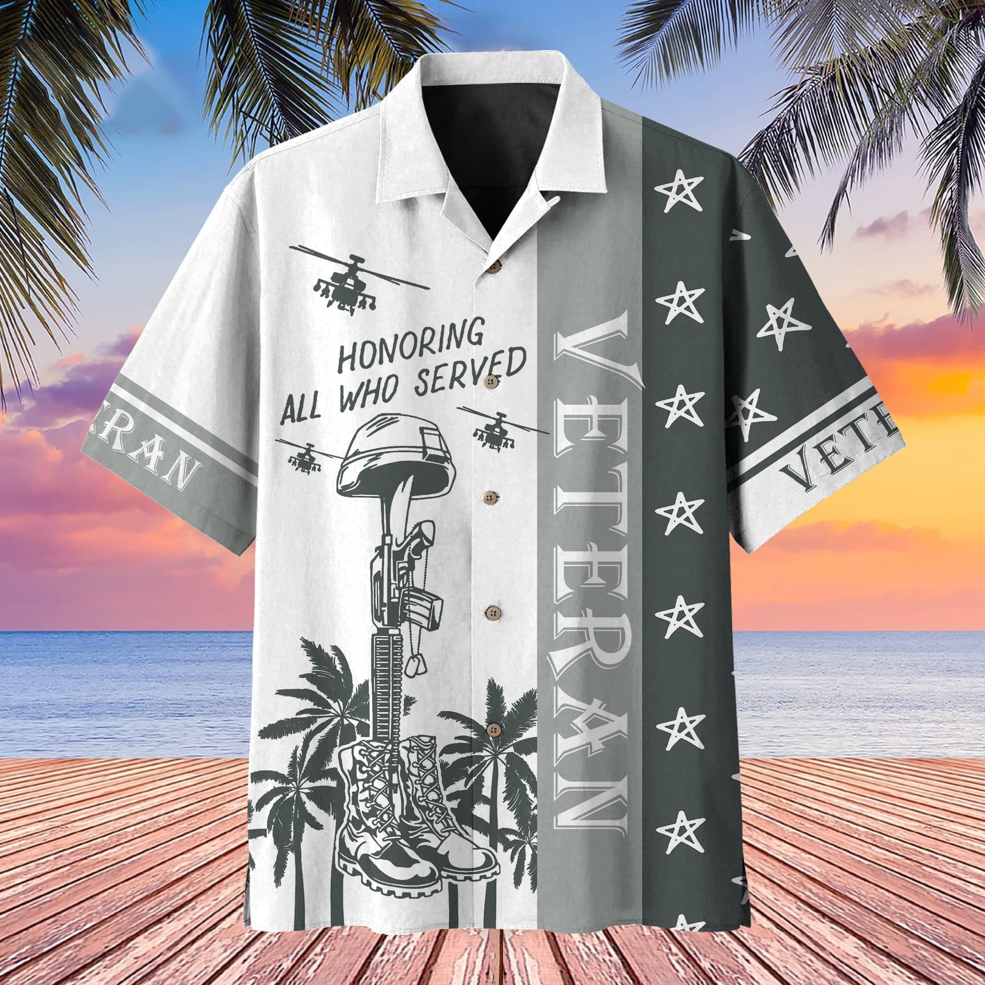 Premium U.S Veteran Hawaii Shirt PVC100502