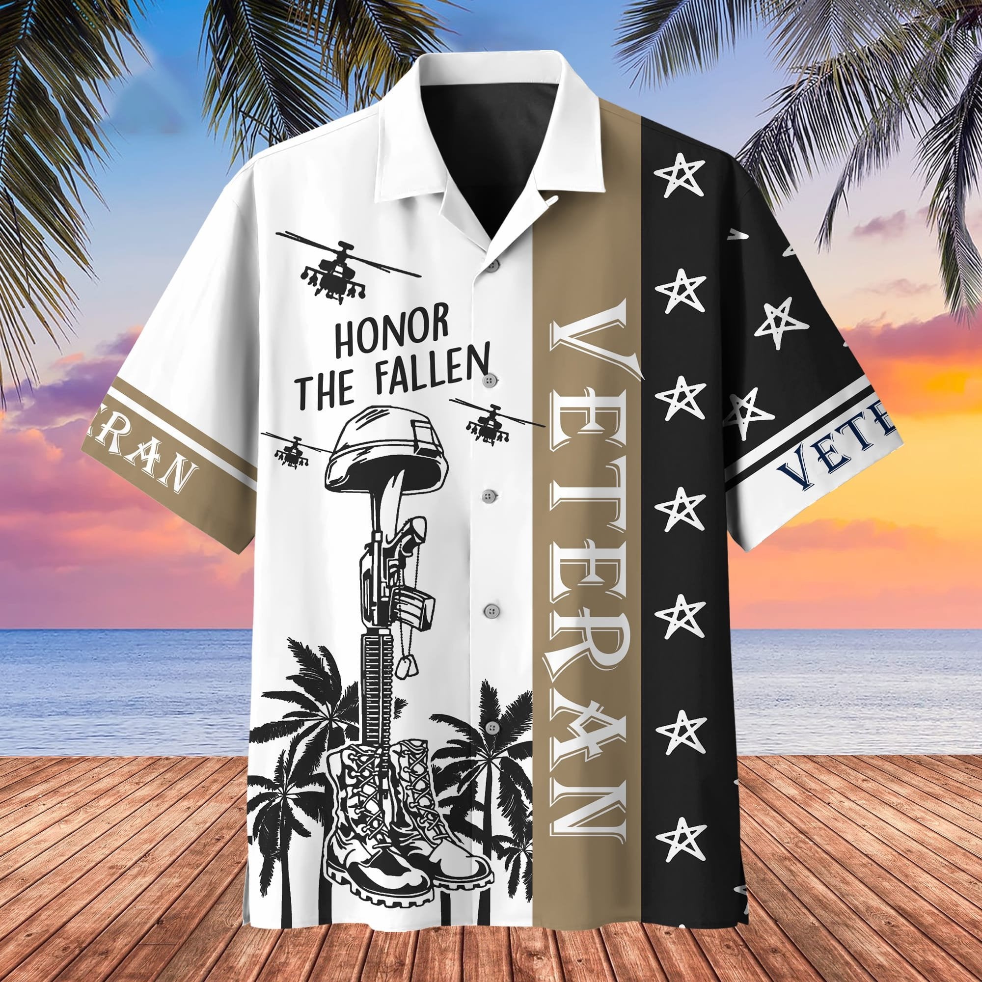 Premium U.S Veteran Hawaii Shirt PVC210501