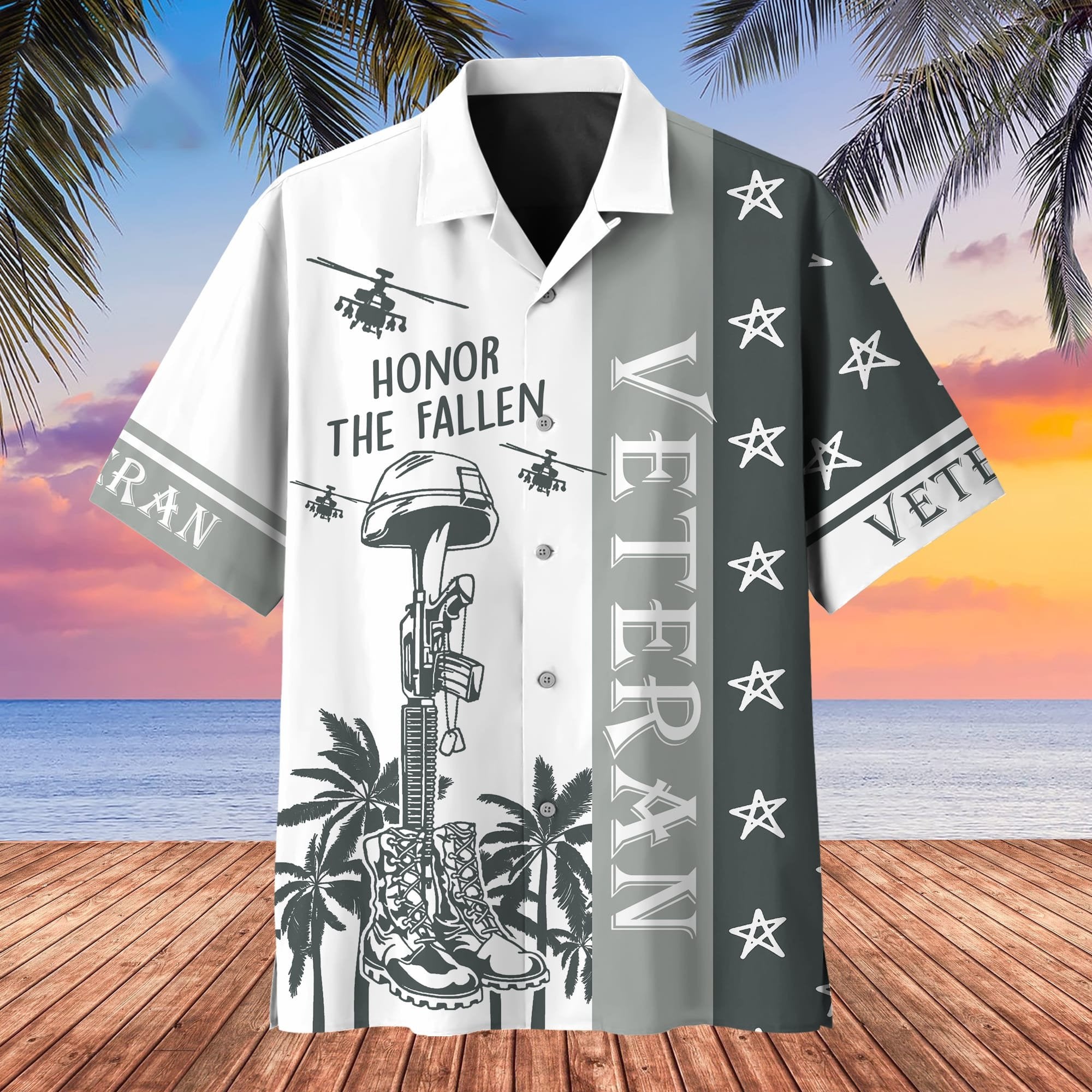 Premium U.S Veteran Hawaii Shirt PVC210501