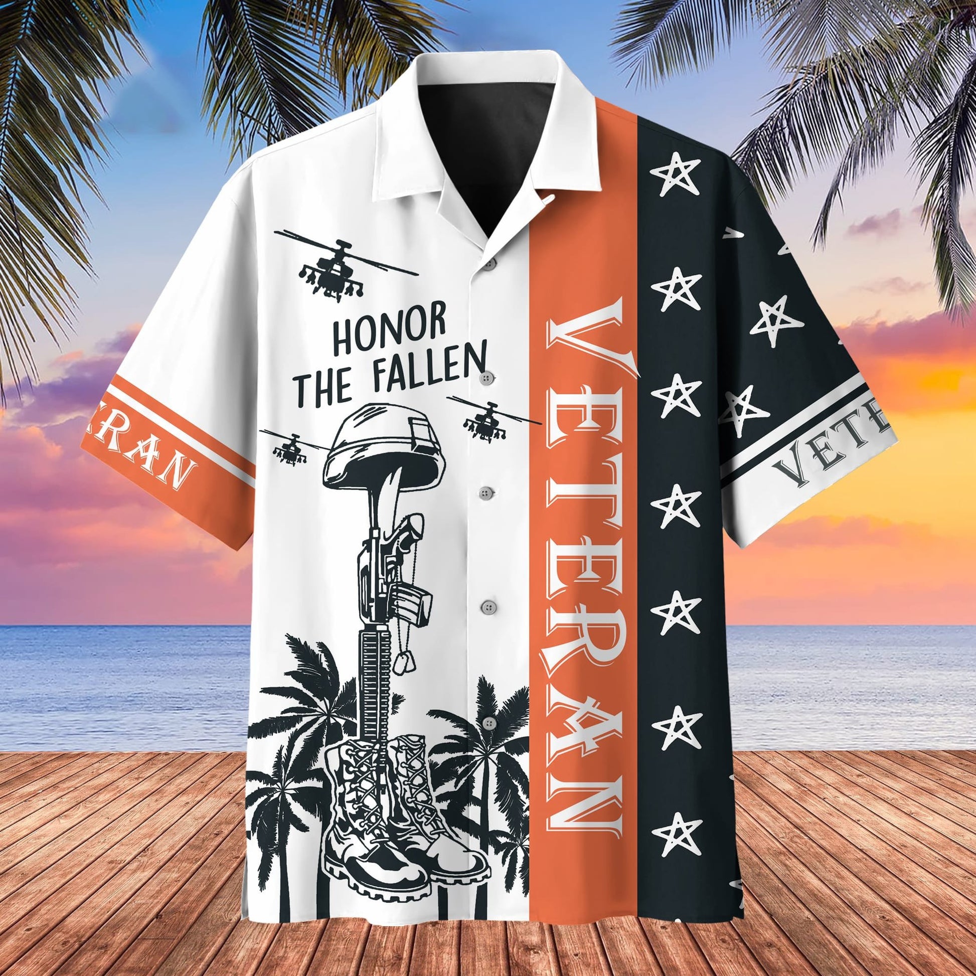 Premium U.S Veteran Hawaii Shirt PVC210501