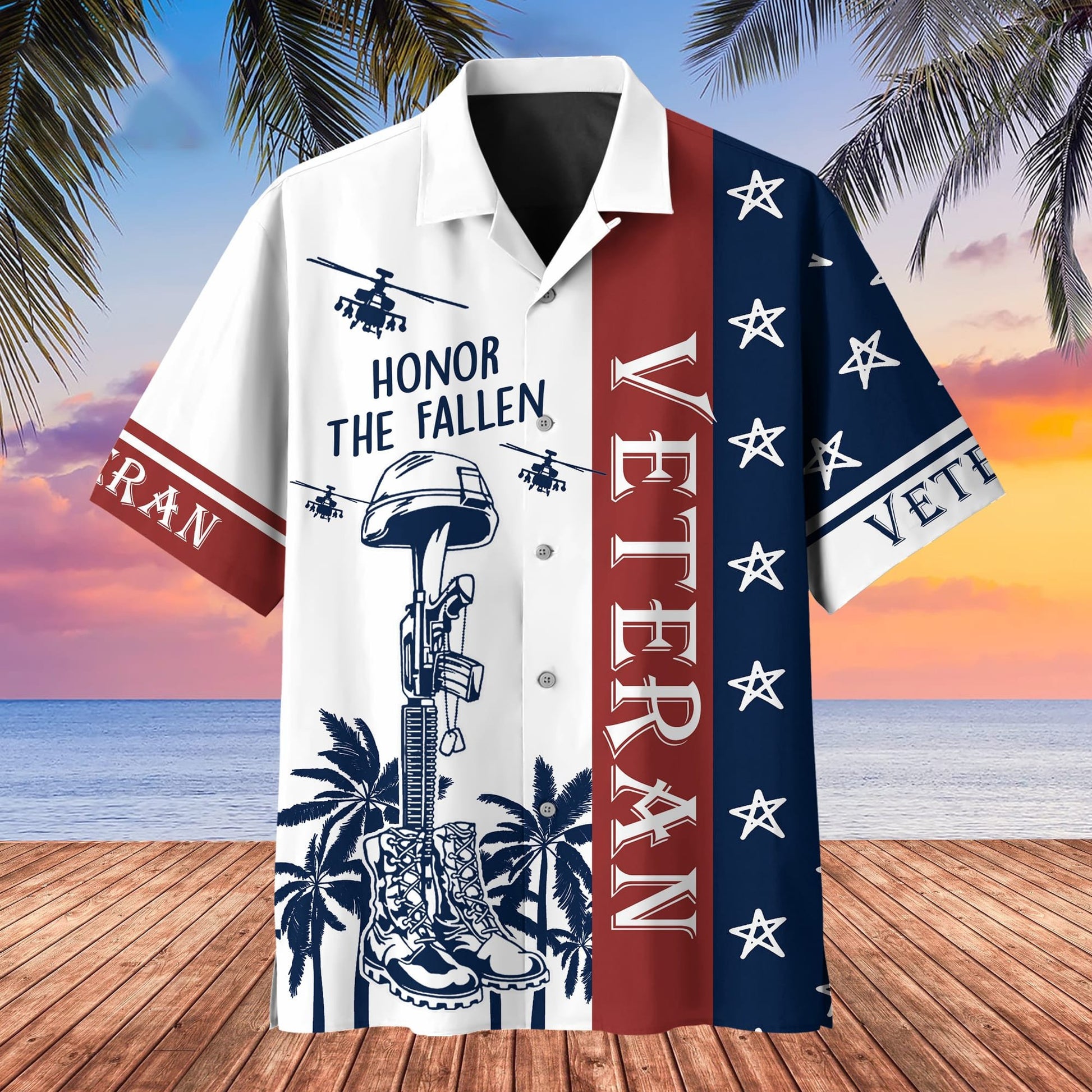 Premium U.S Veteran Hawaii Shirt PVC210501