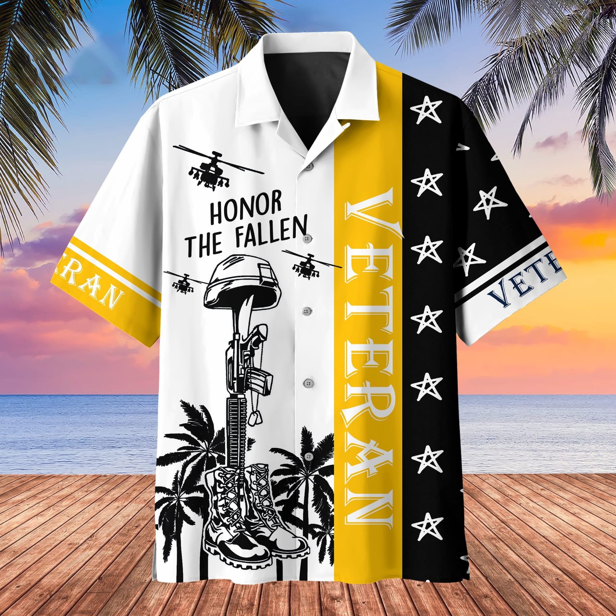 Premium U.S Veteran Hawaii Shirt PVC210501