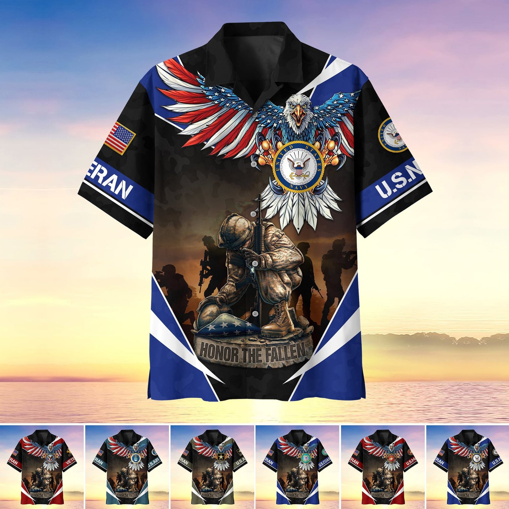 Premium U.S Veteran Hawaii Shirt PVC180401