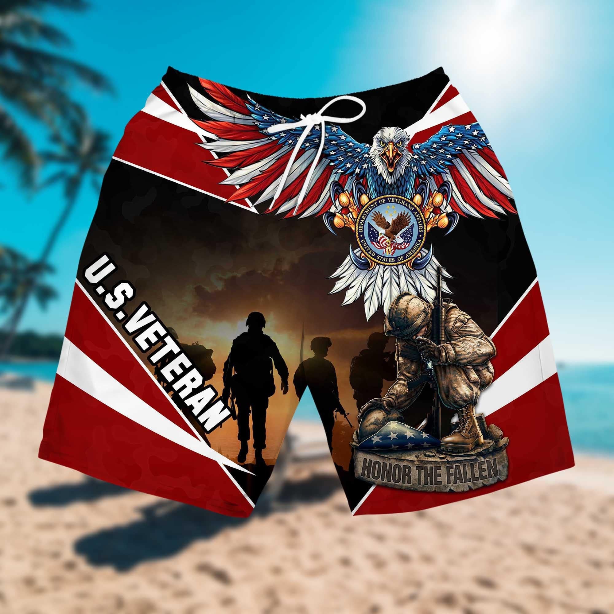 Premium U.S Veteran Hawaii Shirt PVC180401