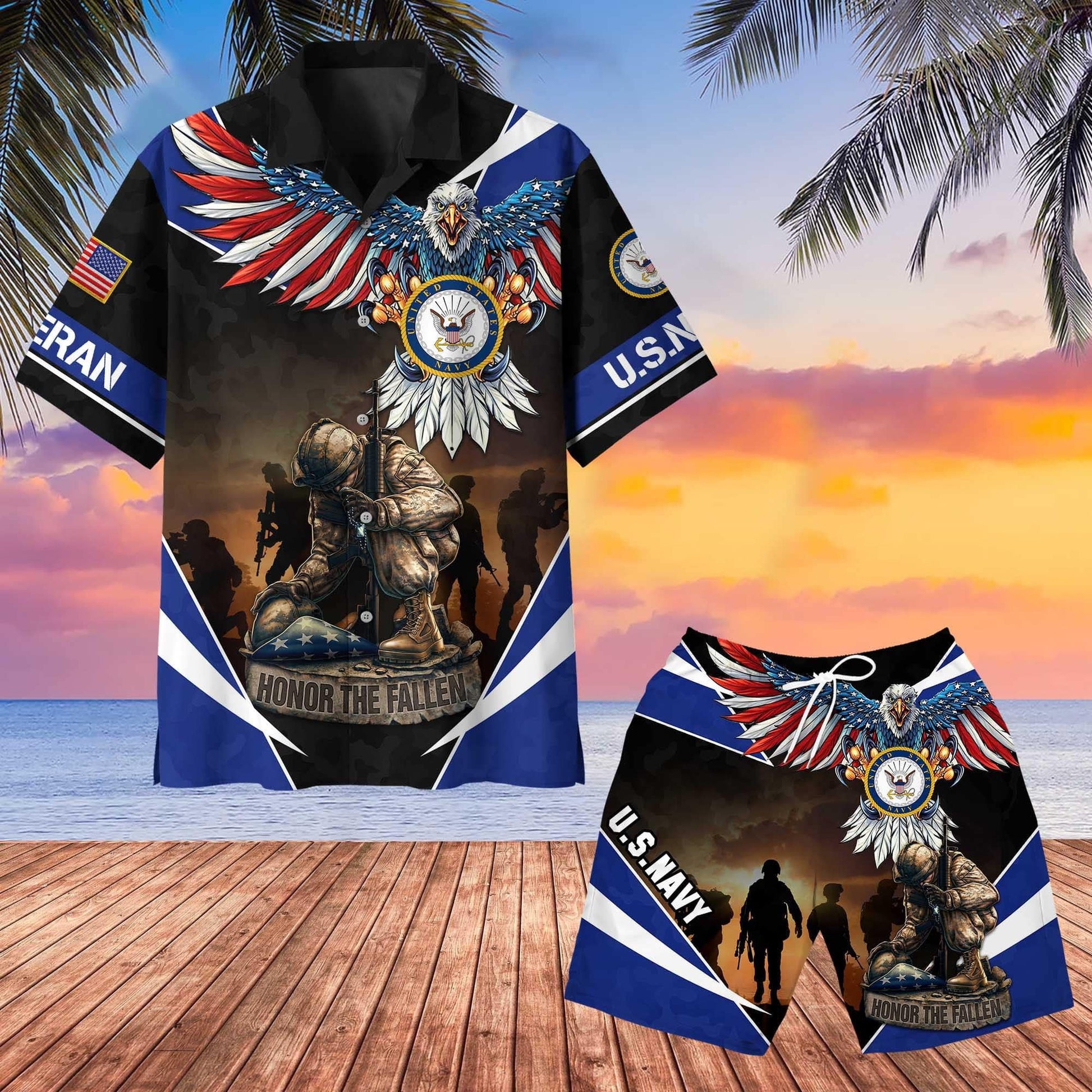 Premium U.S Veteran Hawaii Shirt PVC180401