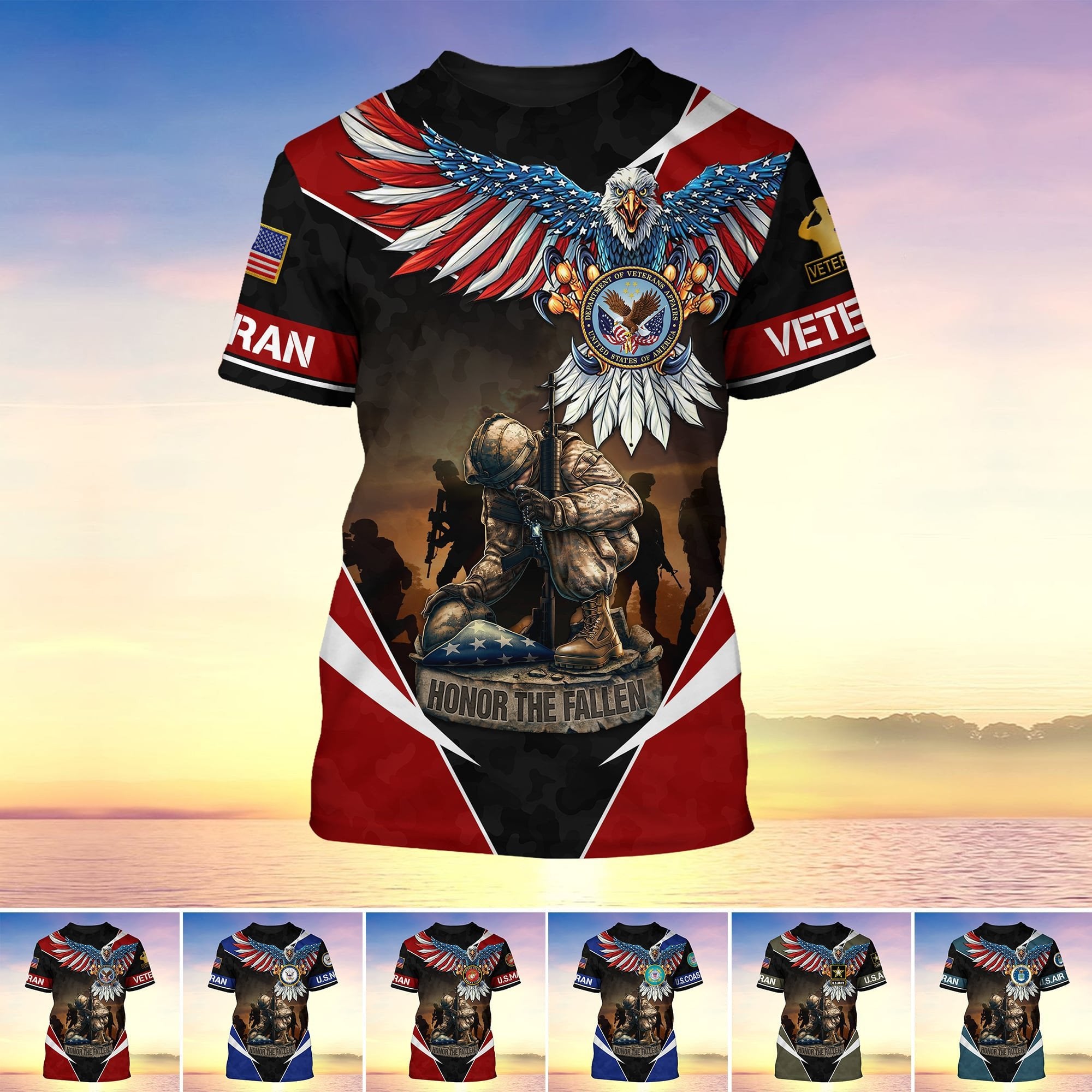 Premium U.S Veteran T-Shirt PVC180404