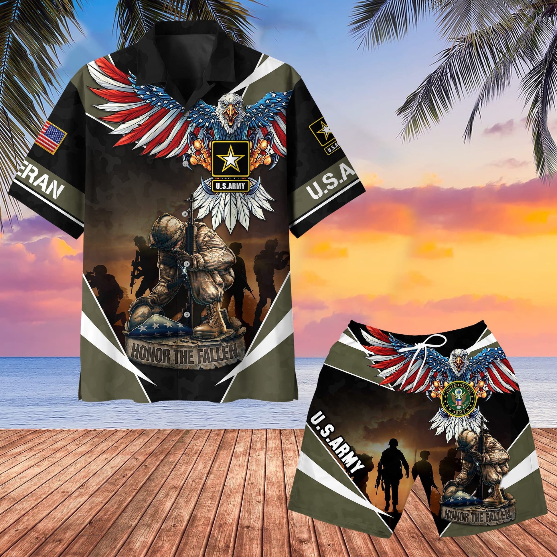 Premium U.S Veteran Hawaii Shirt PVC180401