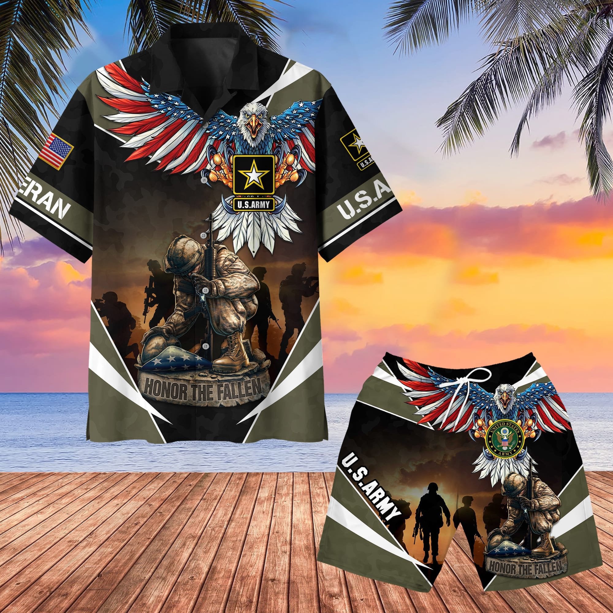 Premium U.S Veteran Hawaii Shirt PVC180401