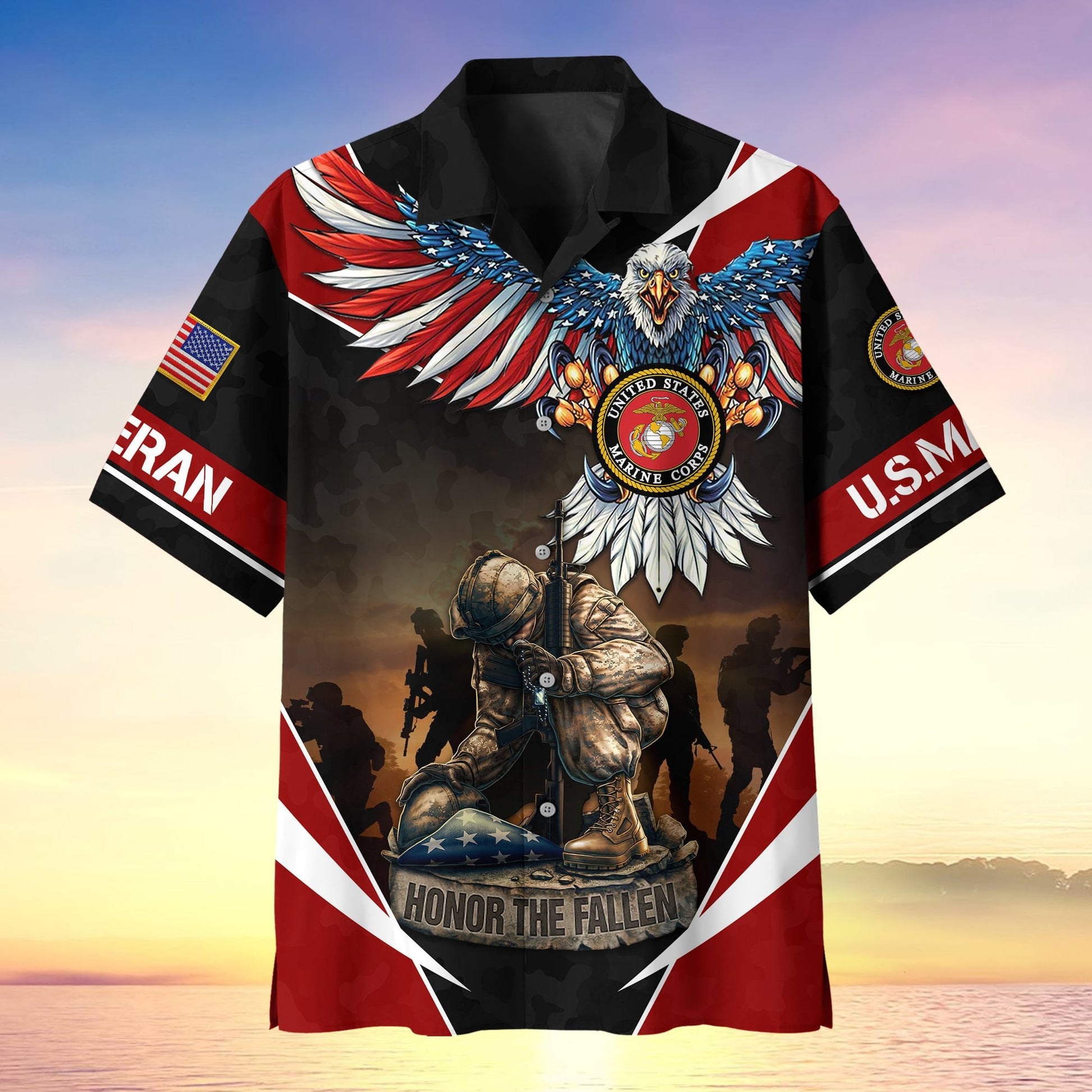 Premium U.S Veteran Hawaii Shirt PVC180401