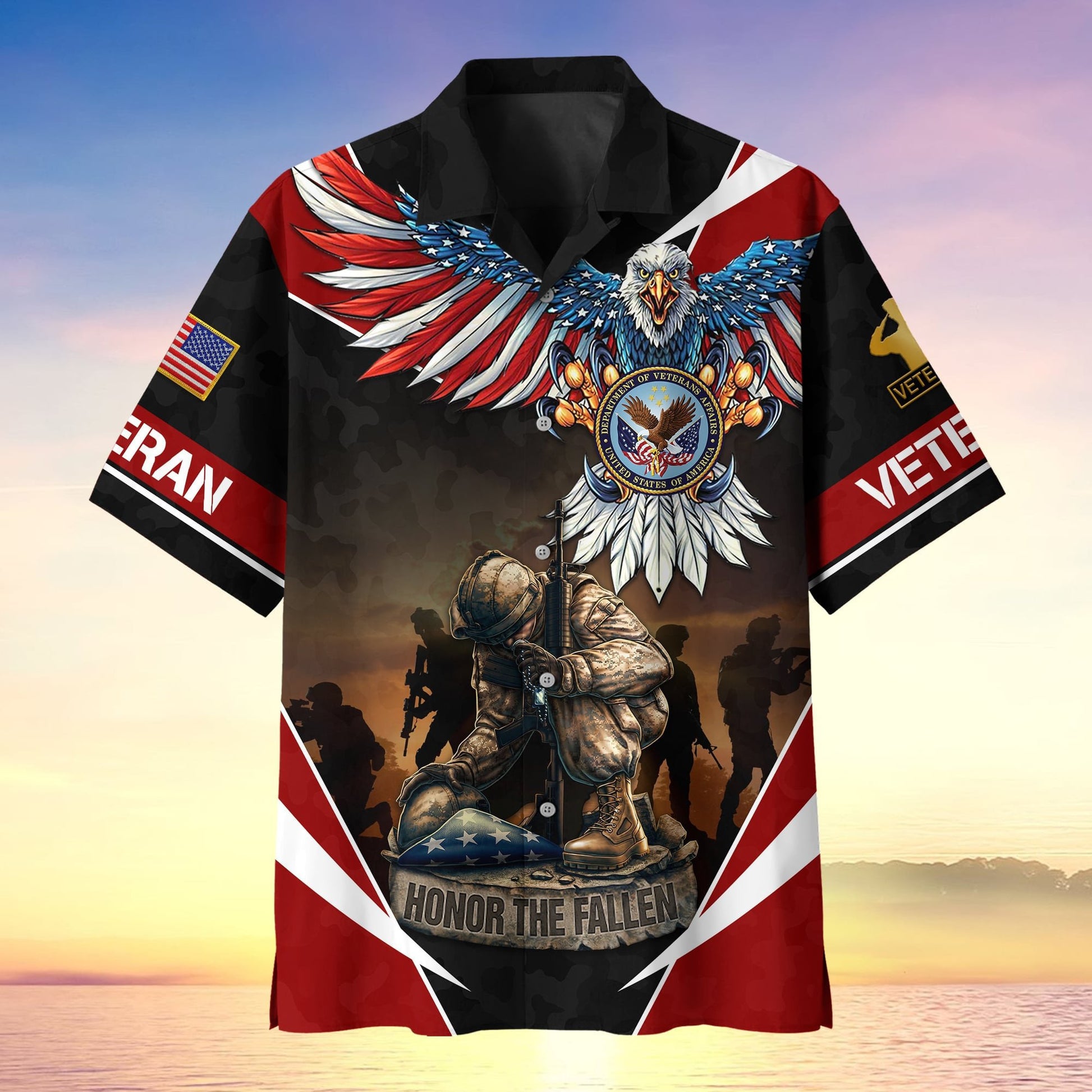 Premium U.S Veteran Hawaii Shirt PVC180401