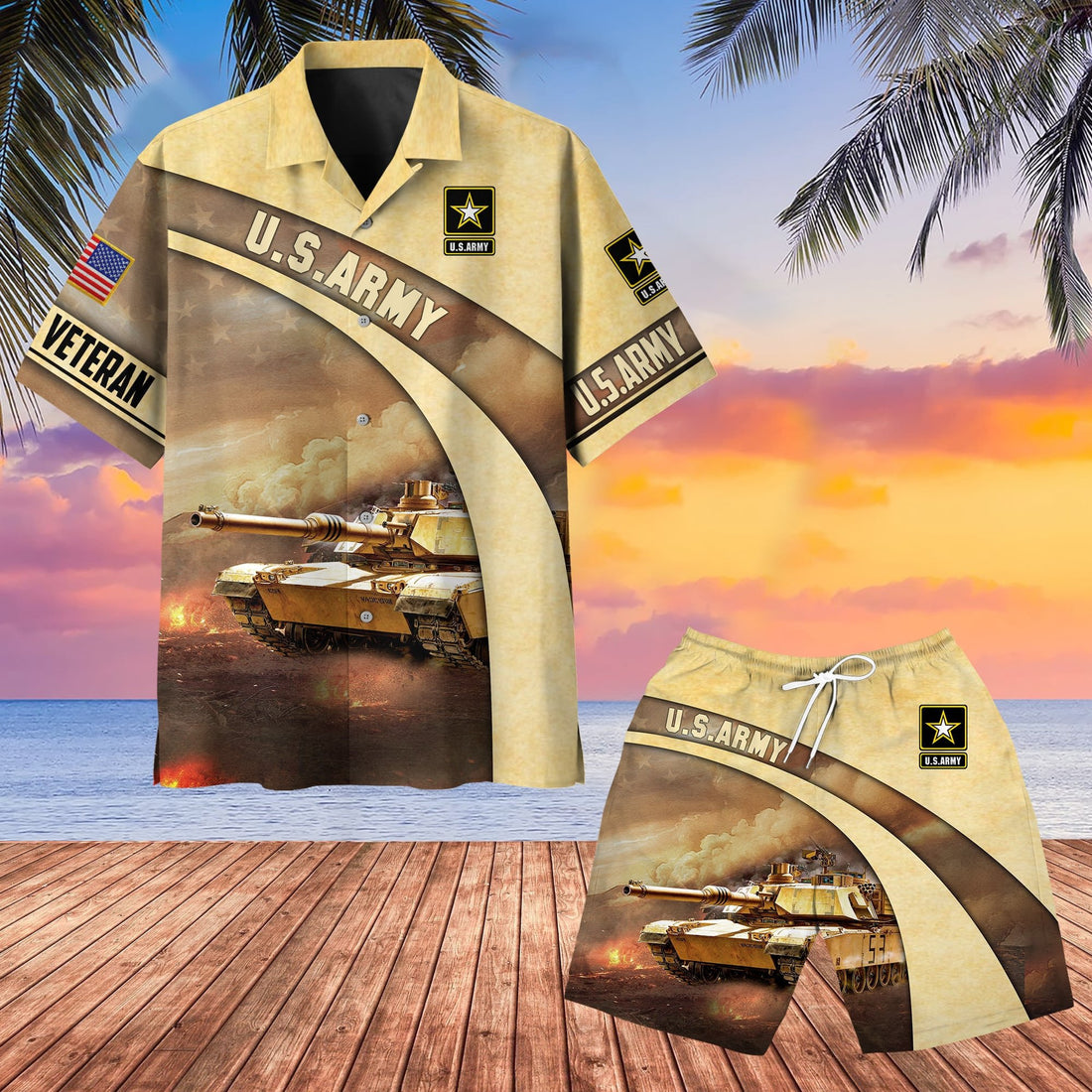 Premium U.S Veteran Hawaii Shirt PVC060401