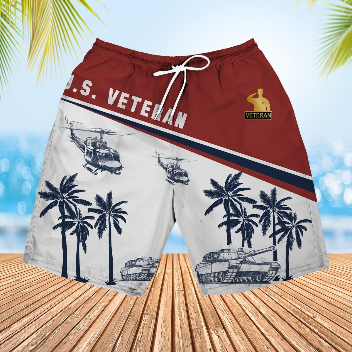 Premium U.S Veteran Hawaii Shirt PVC040501