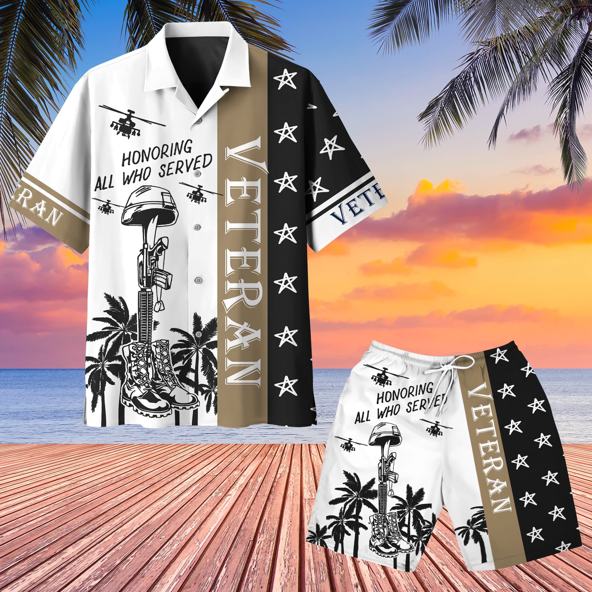 Premium U.S Veteran Hawaii Set PVC050601