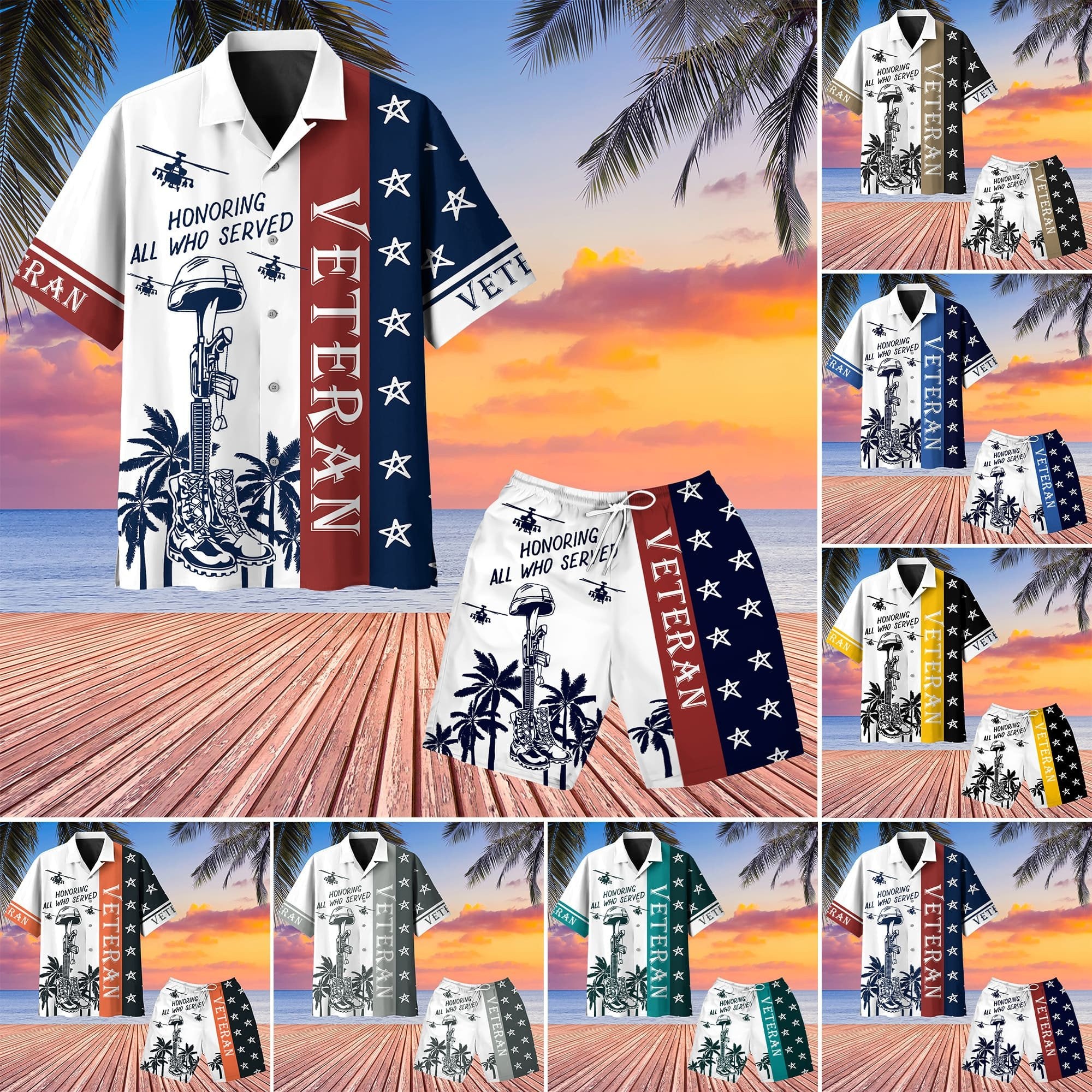Premium U.S Veteran Hawaii Set PVC050601