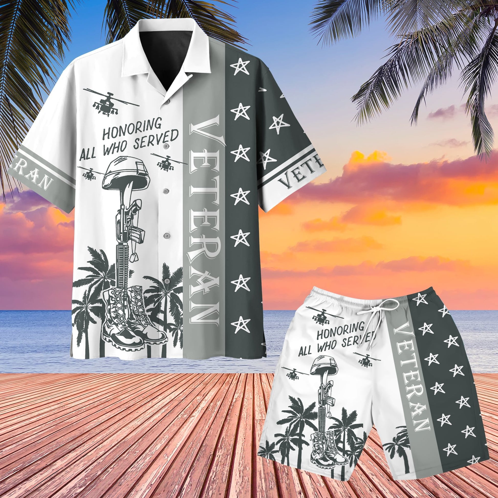 Premium U.S Veteran Hawaii Set PVC050601