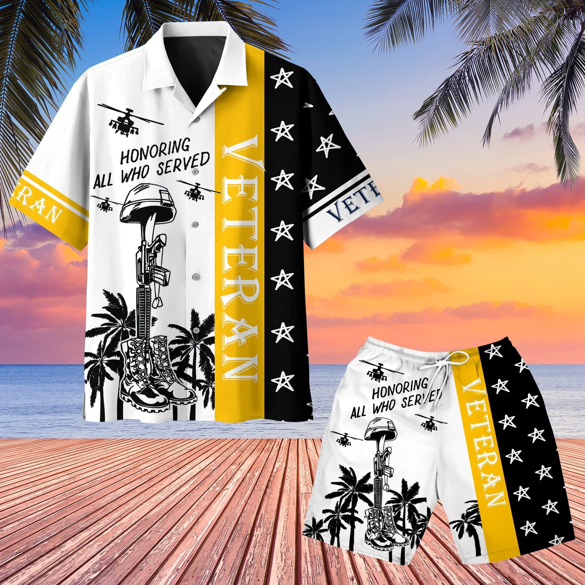 Premium U.S Veteran Hawaii Set PVC050601
