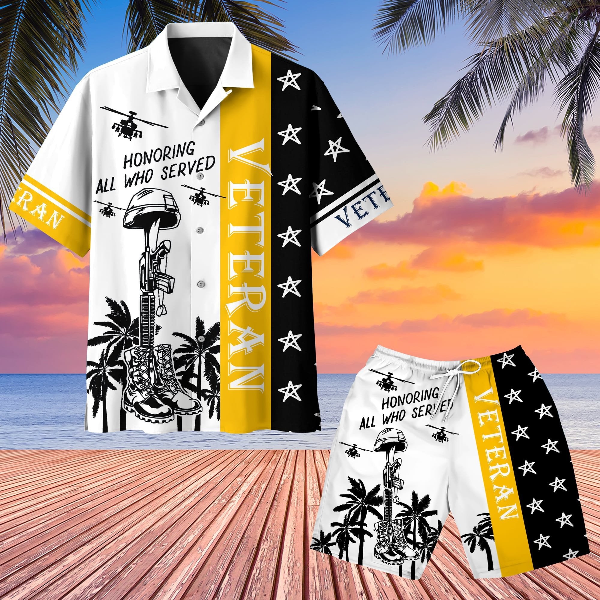 Premium U.S Veteran Hawaii Set PVC050601