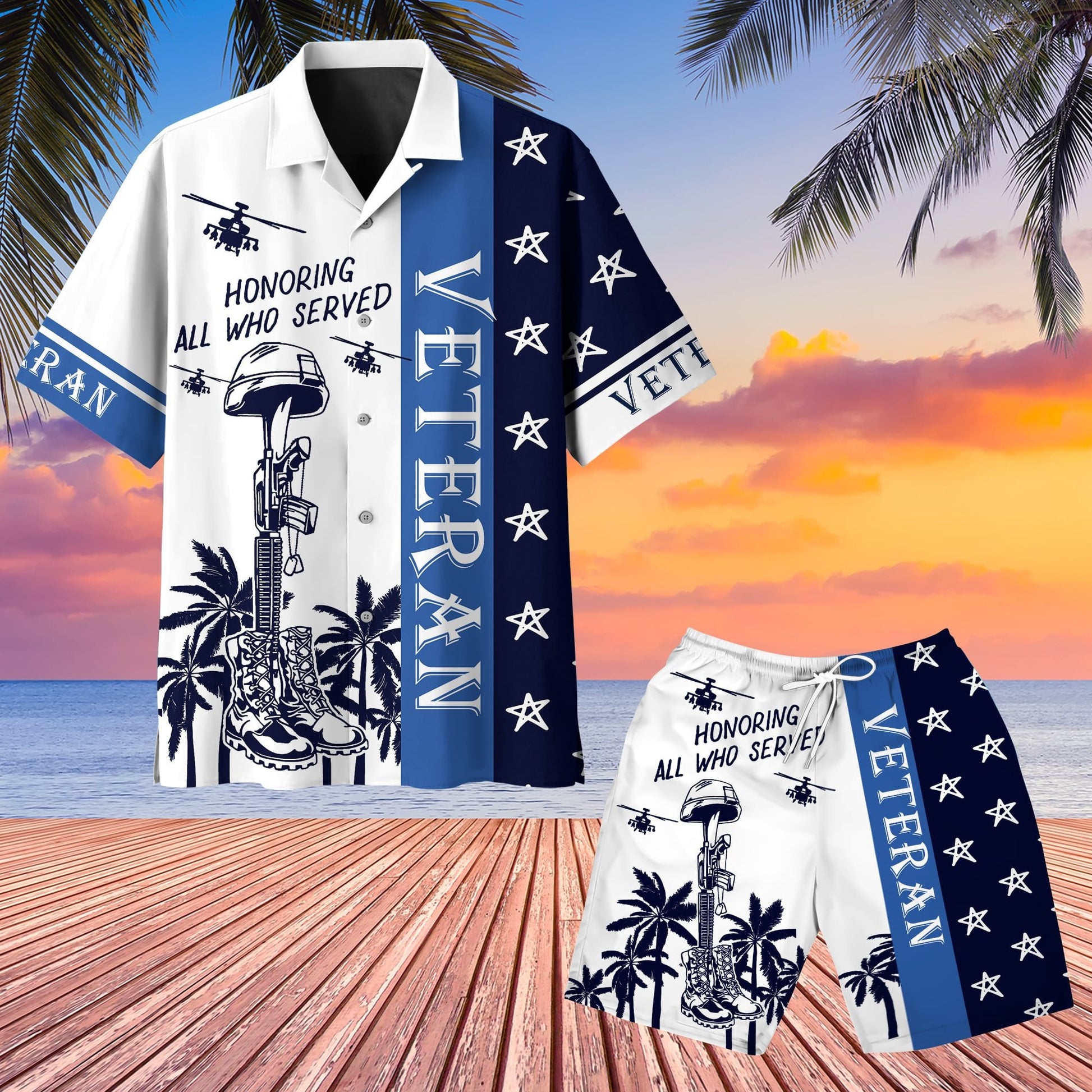 Premium U.S Veteran Hawaii Set PVC050601