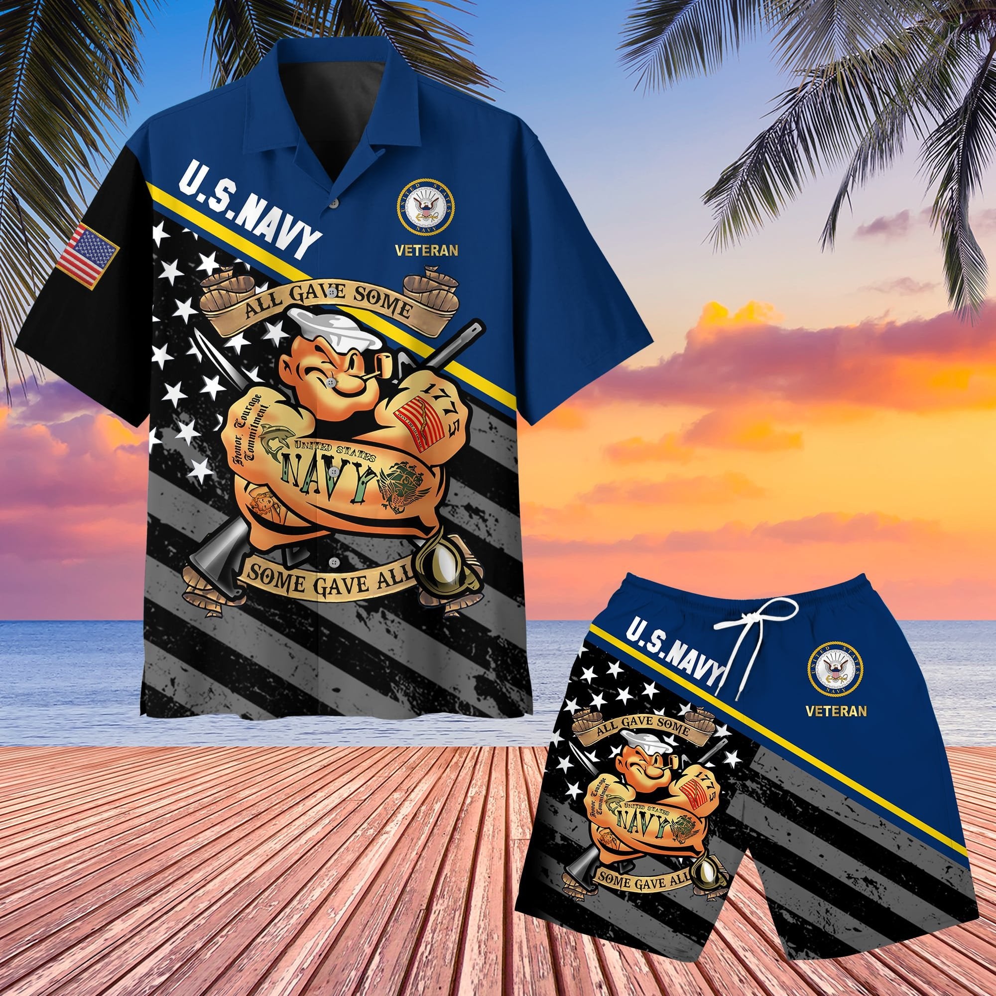 PREMIUM U.S VETERAN HAWAII SET PVC050602