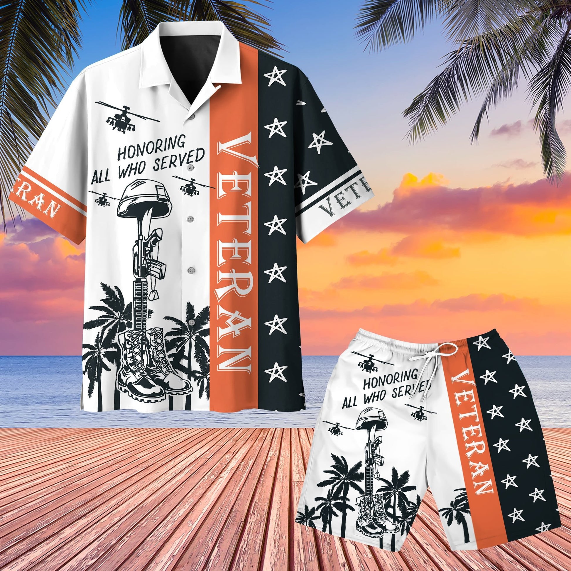Premium U.S Veteran Hawaii Set PVC050601