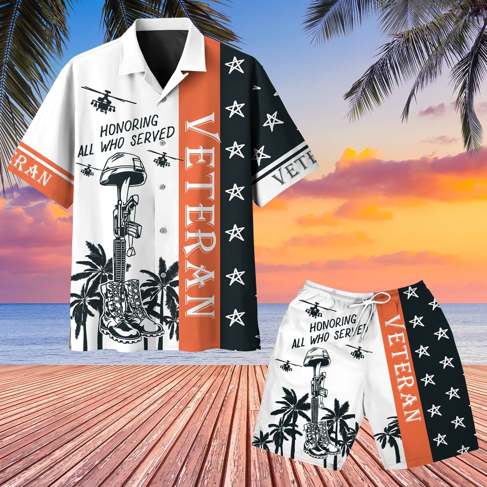 Premium U.S Veteran Hawaii Set PVC050601