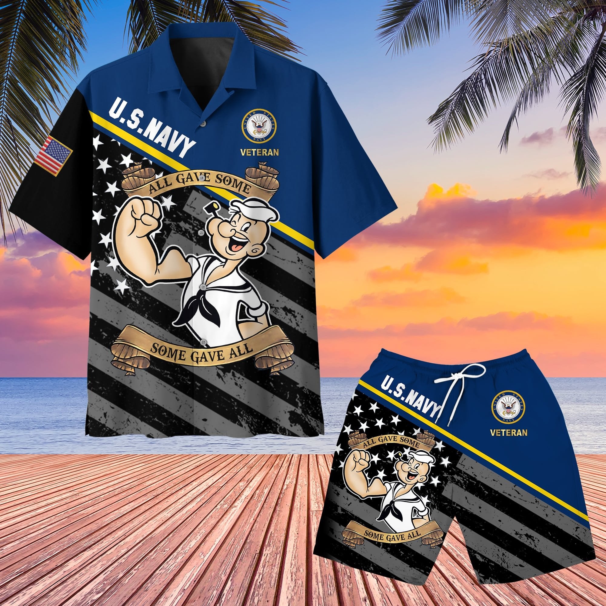 PREMIUM U.S VETERAN HAWAII SET PVC050602