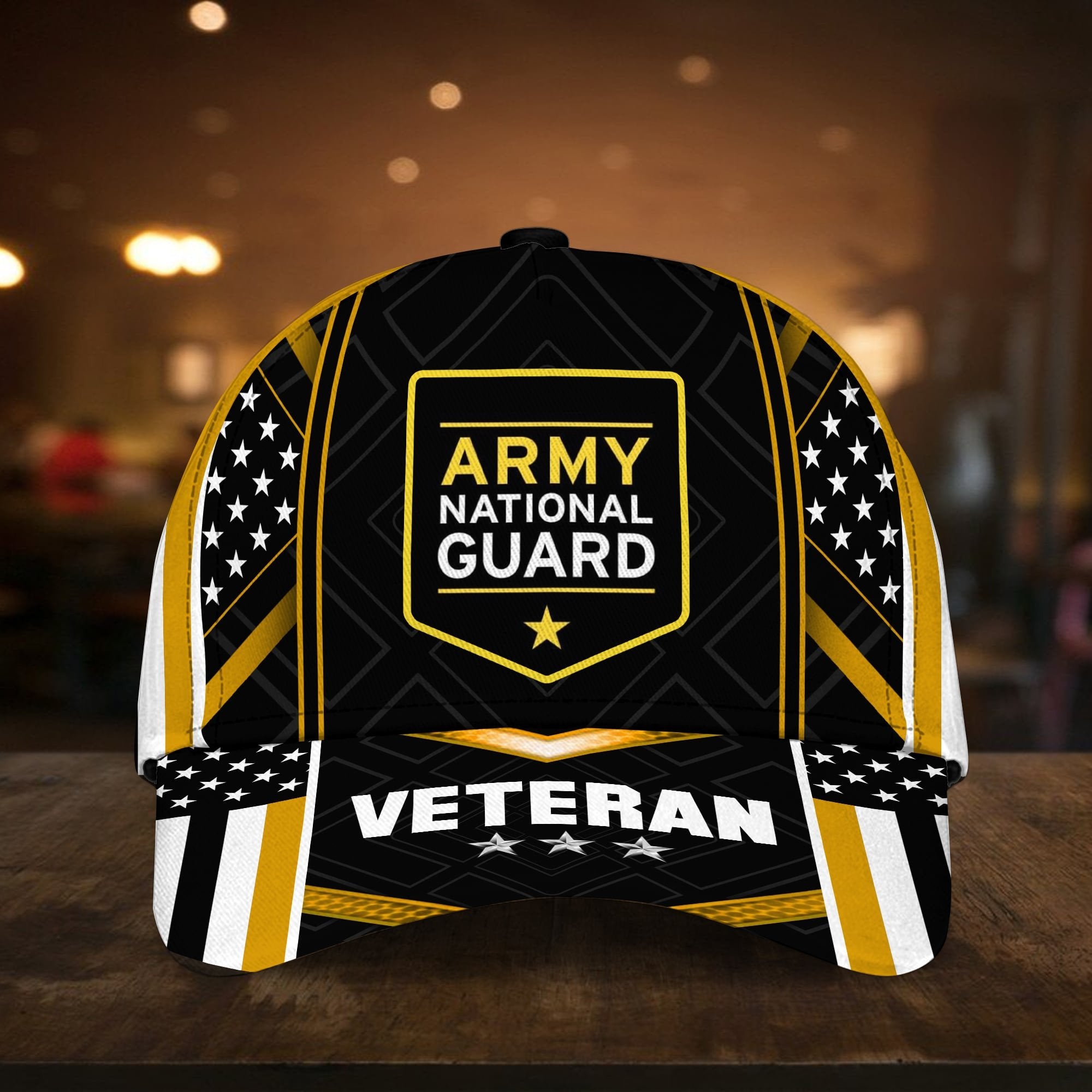 Unique Army National Guard Veteran Cap PVC150610