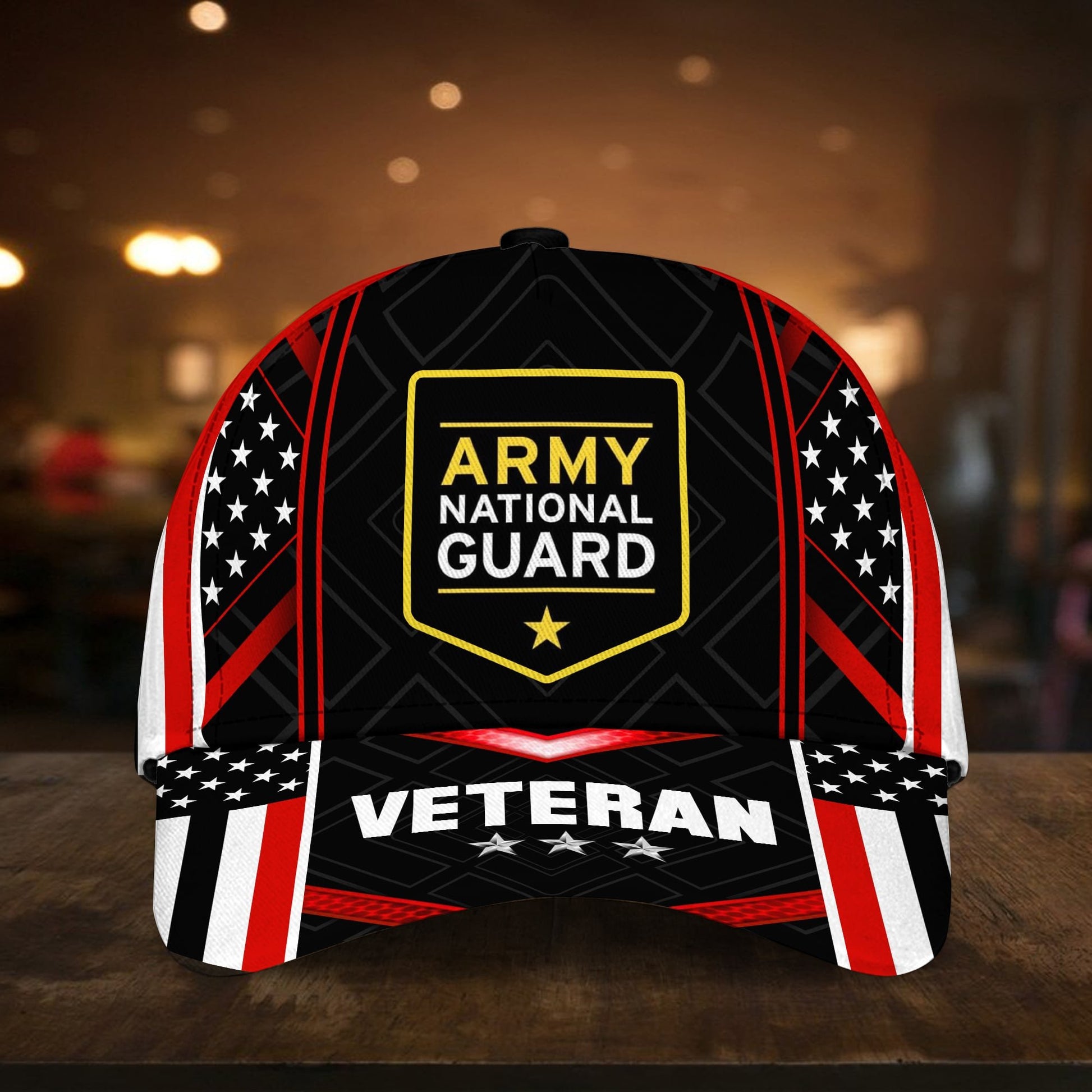 Unique Army National Guard Veteran Cap PVC150610