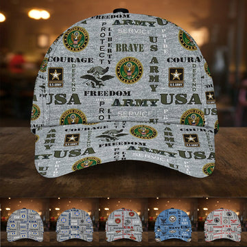 Honor Defend Freedom U.S Veteran Multiservice Premium Cap MH200602