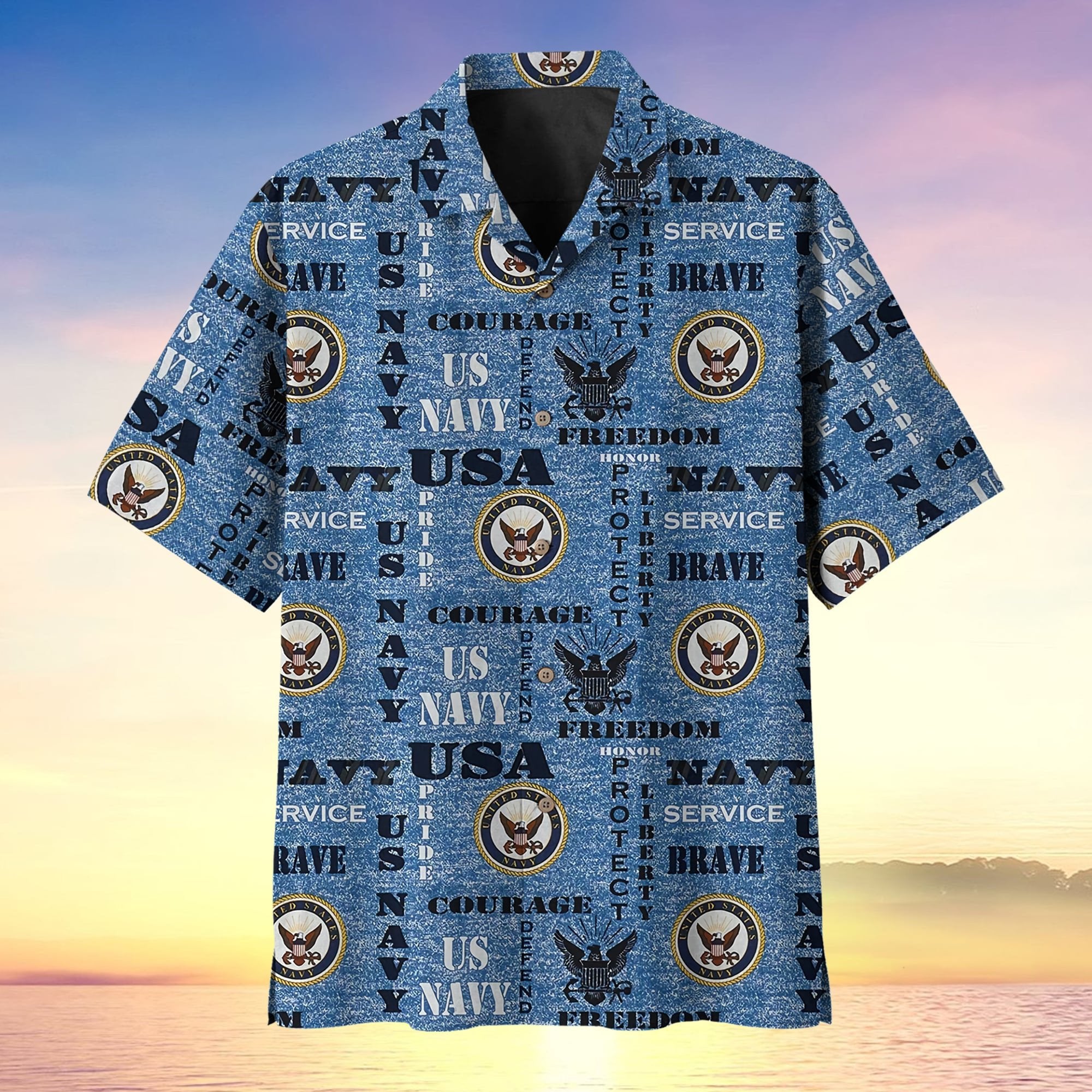 Freedom Honor Protect US Veteran Mutiservice Hawaii Shirt MH150606