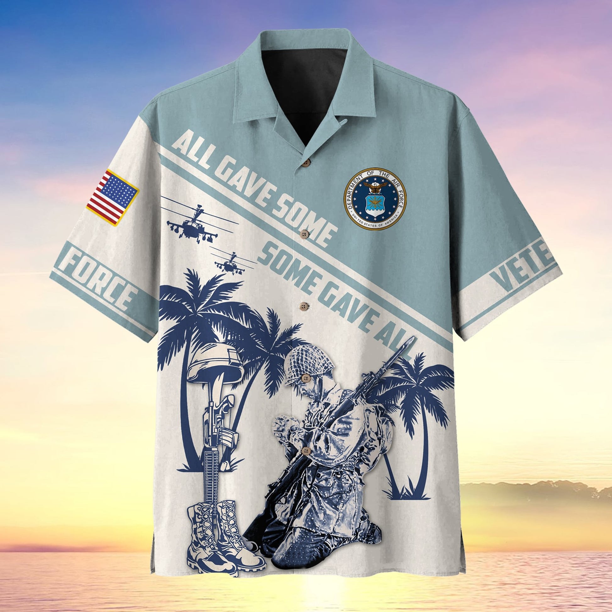All Gave Some Some Gave All U.S Veteran Hawaii Shirt MH080602