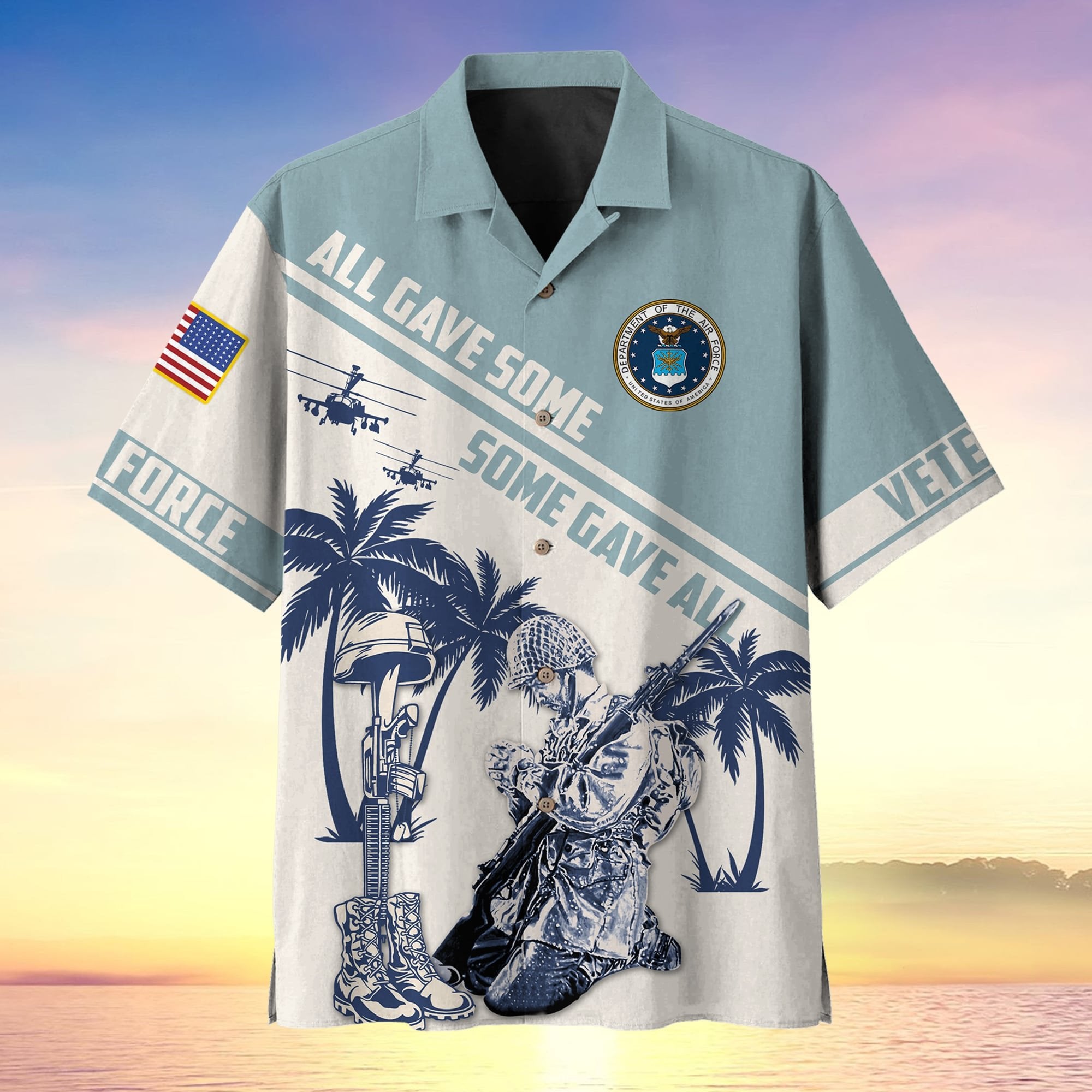All Gave Some Some Gave All U.S Veteran Hawaii Shirt MH080602