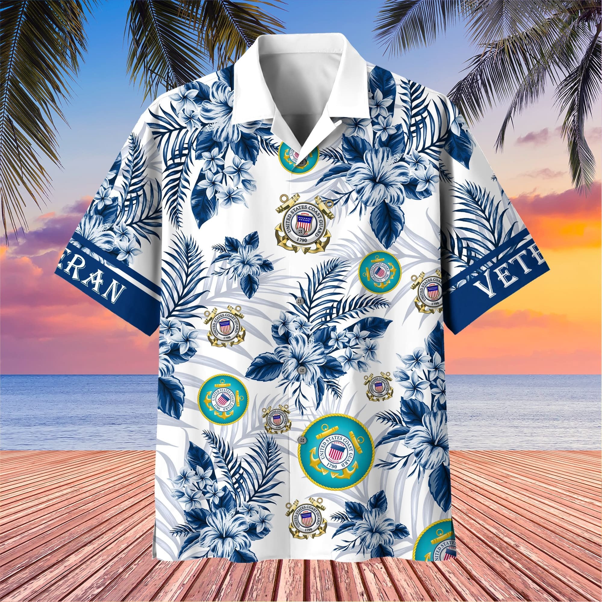 Premium Proud U.S Veteran Hawaii Shirt PVC270601
