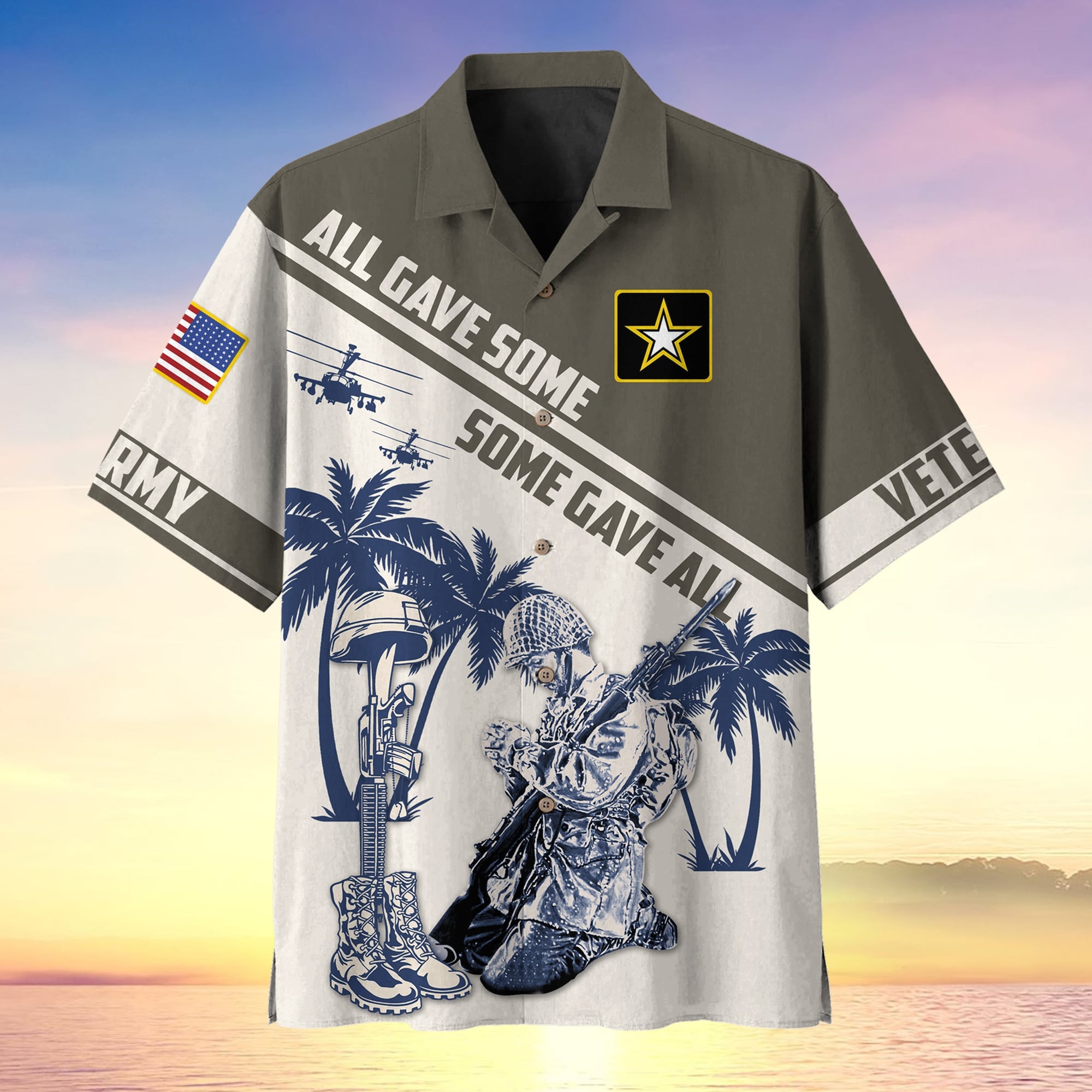 All Gave Some Some Gave All U.S Veteran Hawaii Shirt MH080602