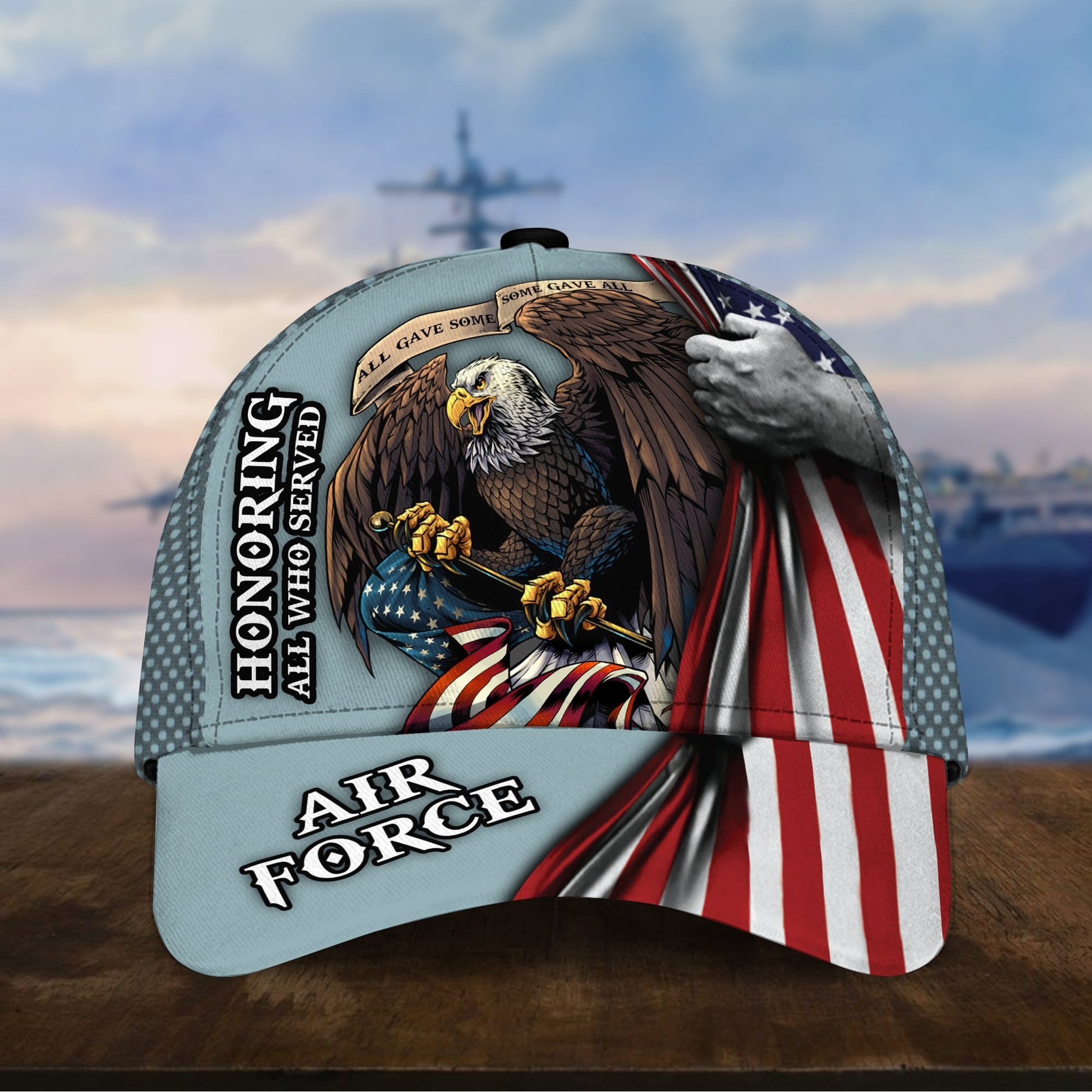 Premium Honoring All Who Served U.S Veteran Cap MH020604