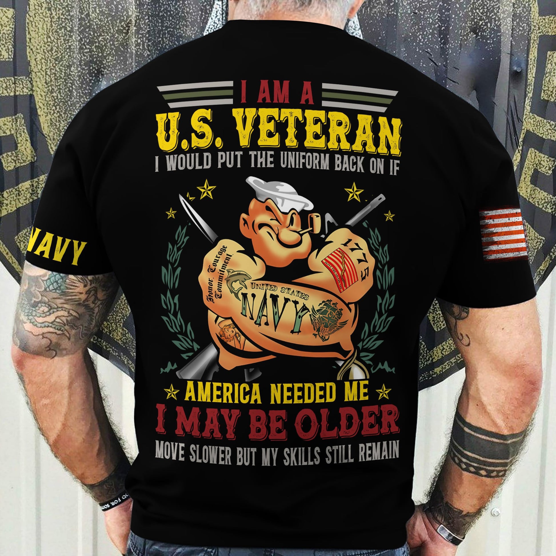 Premium I Am A U.S Veteran T-Shirt NPVC220602