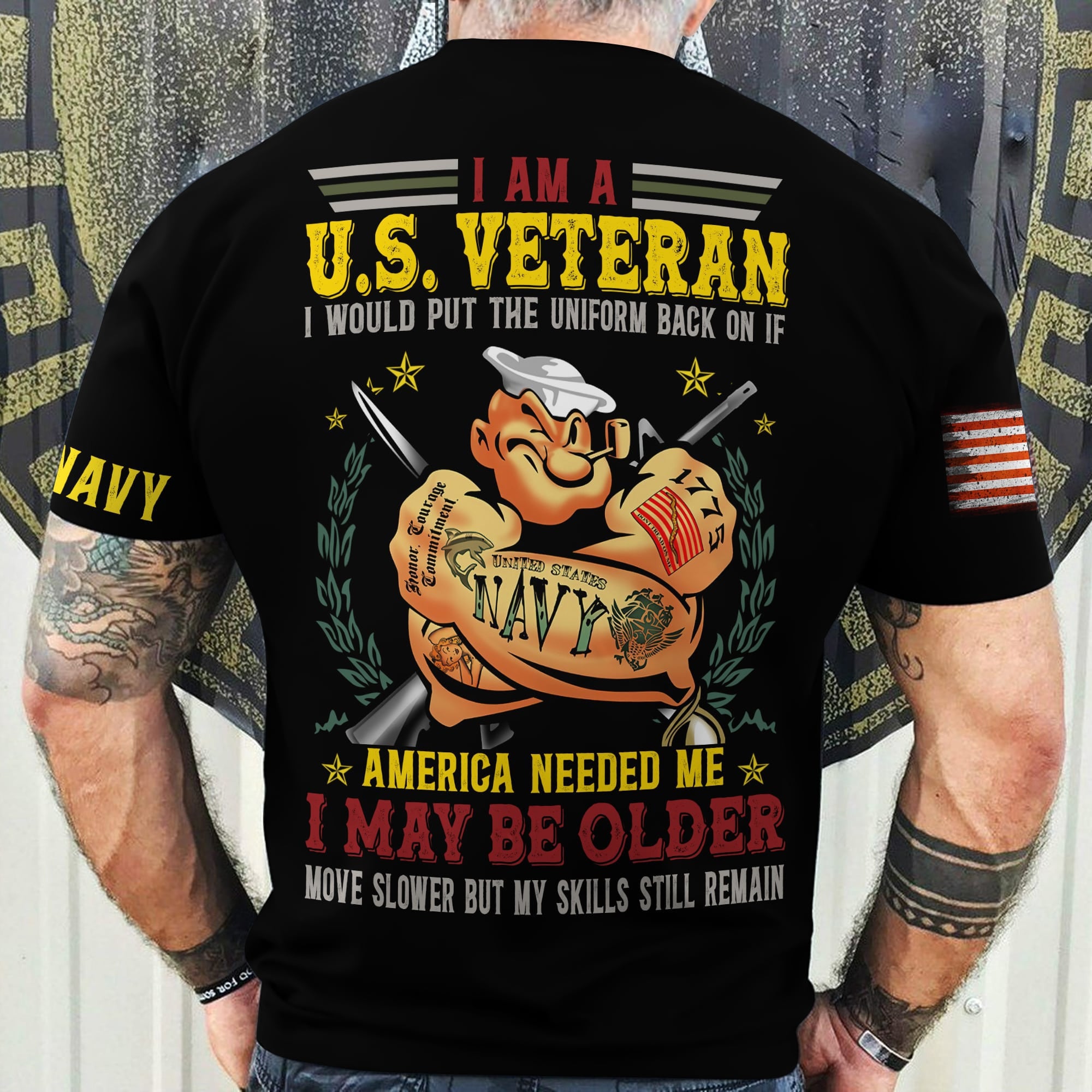 Premium I Am A U.S Veteran T-Shirt NPVC220602