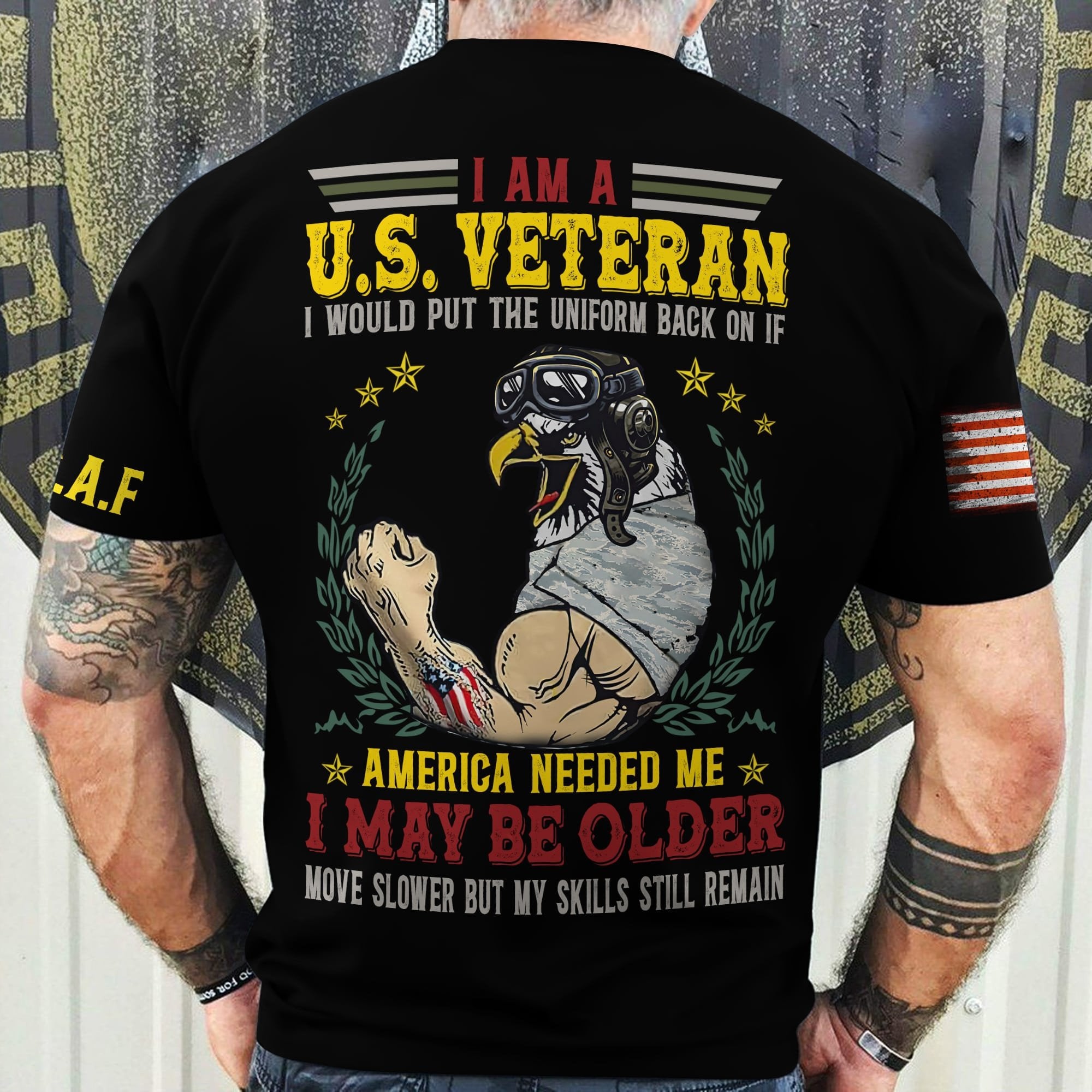 Premium I Am A U.S Veteran T-Shirt NPVC220602